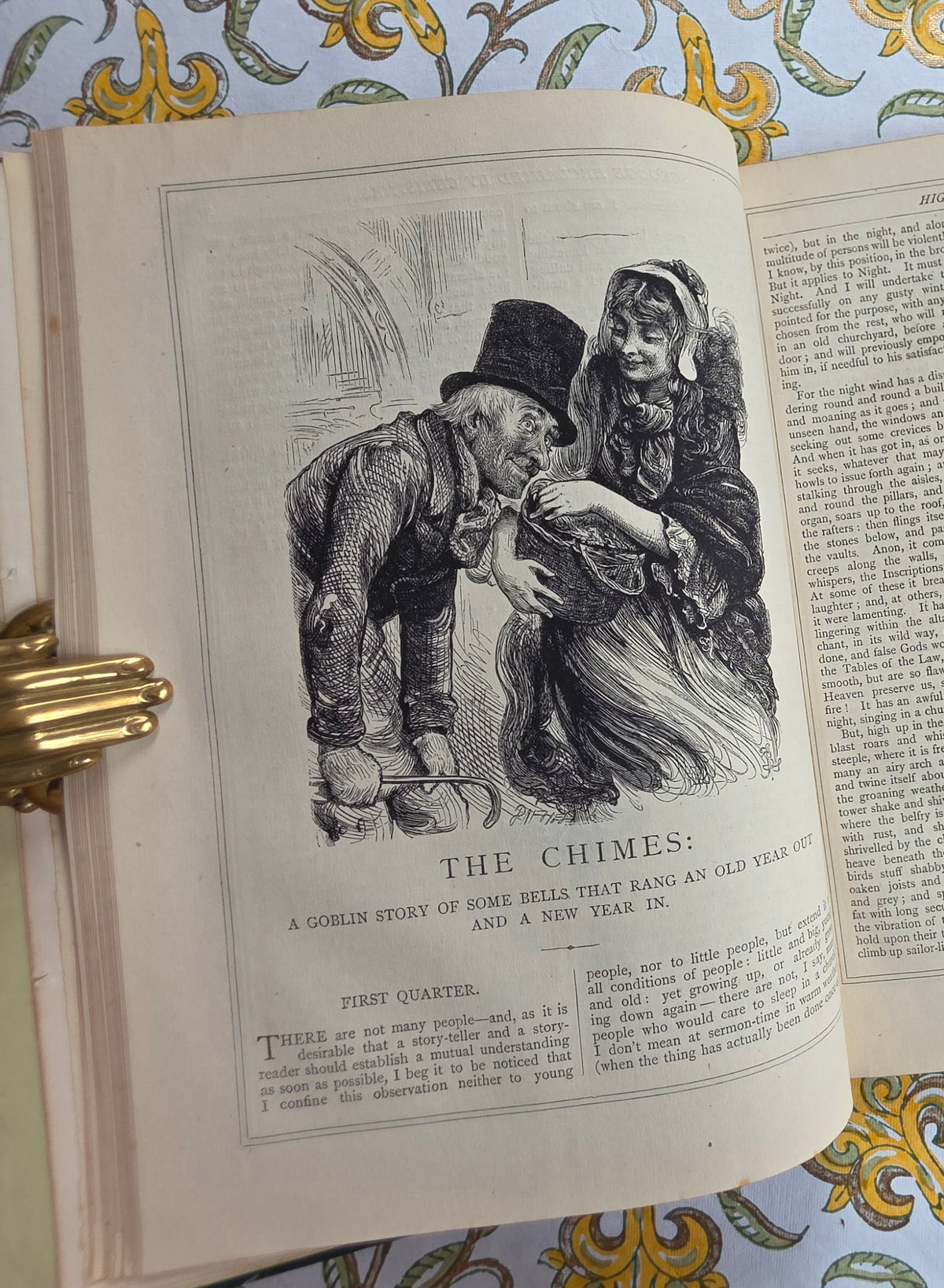 1880 Christmas Books by Charles Dickens - Antique Illustrated Edition