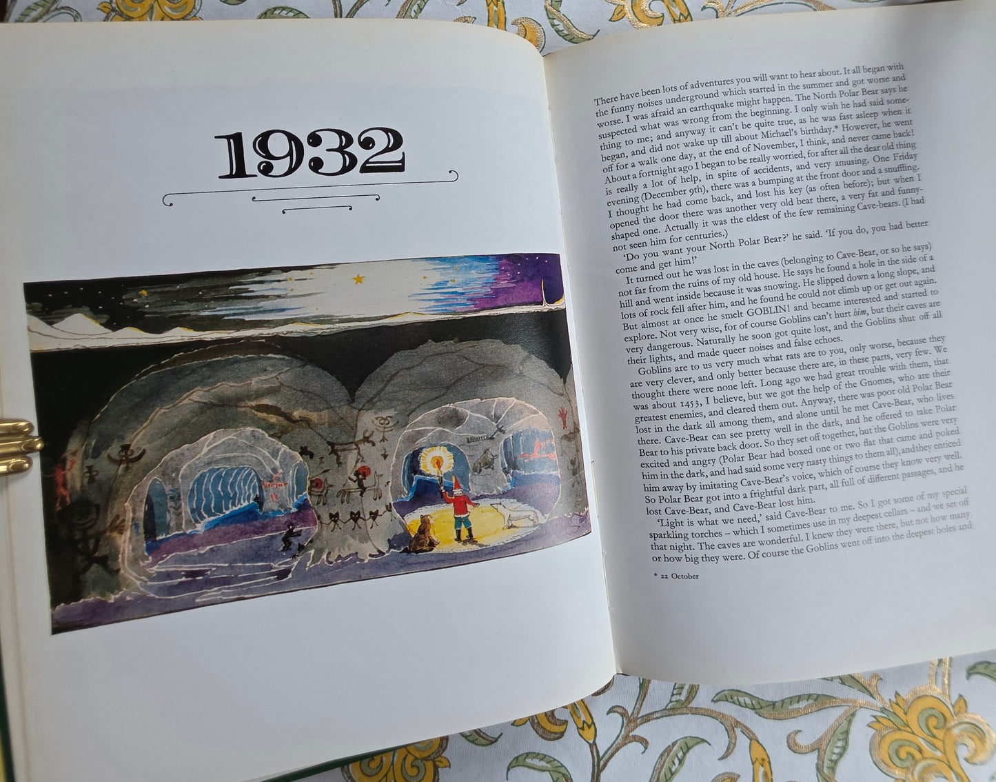 1976 The Father Christmas Letters by JRR Tolkien - Illustrated Vintage Book