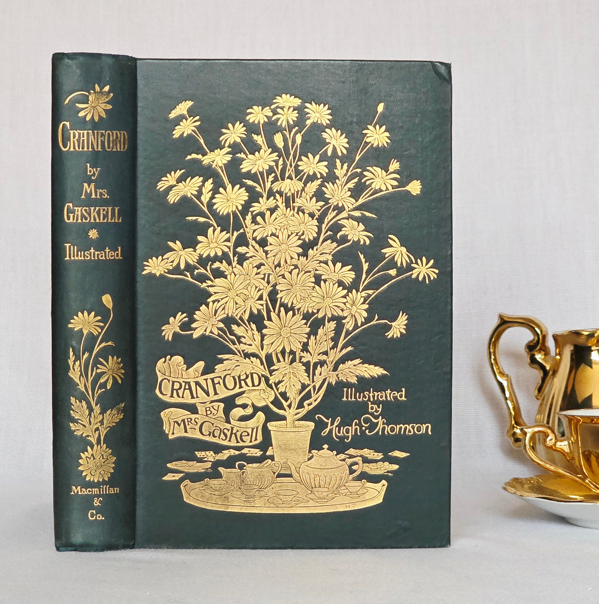 1895 Cranford by Mrs Elizabeth Gaskell - Illustrated Antique Book