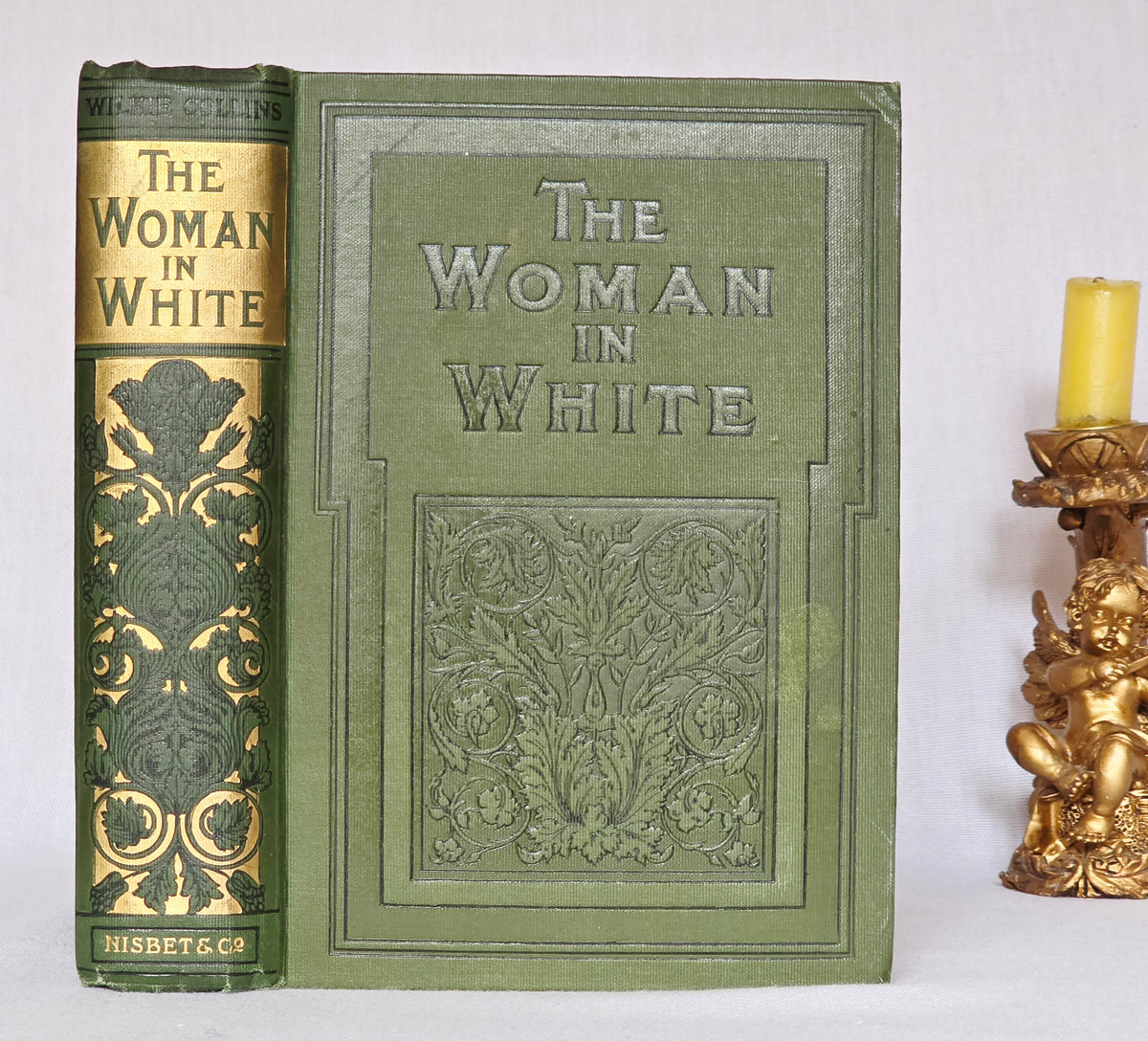 1904 The Woman in White by Wilkie Collins - Illustrated Antique Book