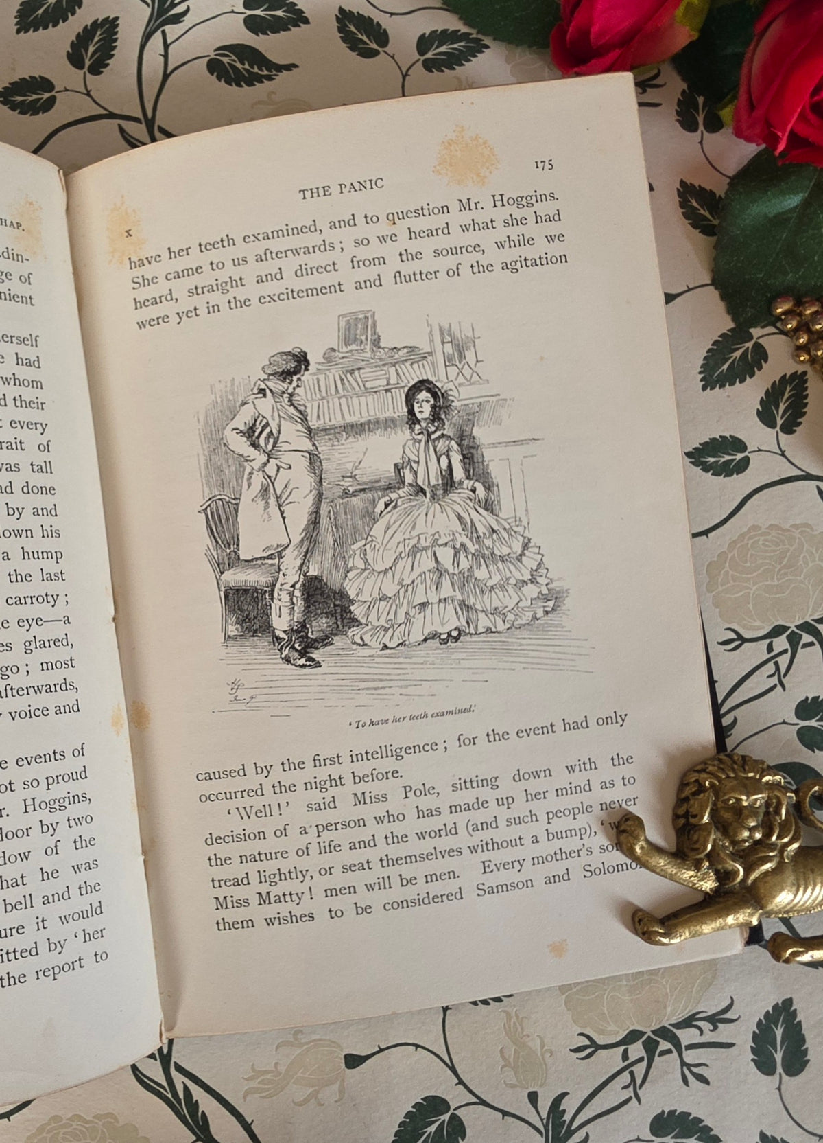 1895 Cranford by Mrs Elizabeth Gaskell - Illustrated Antique Book