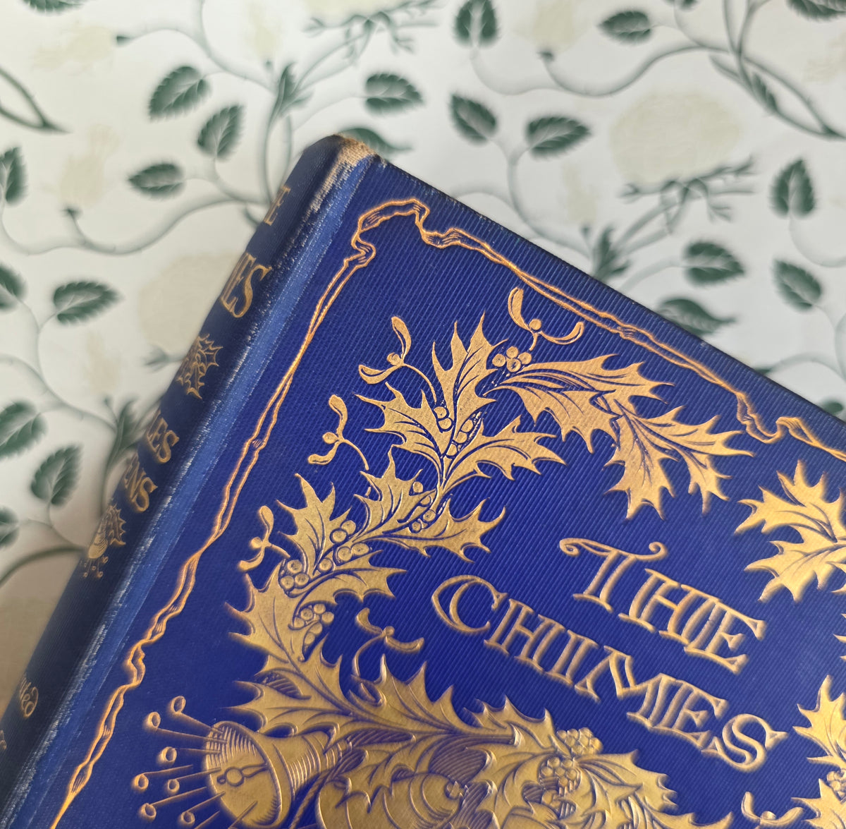 1913 The Chimes by Charles Dickens - One of the Five Christmas Books - Illustrated Antique Book