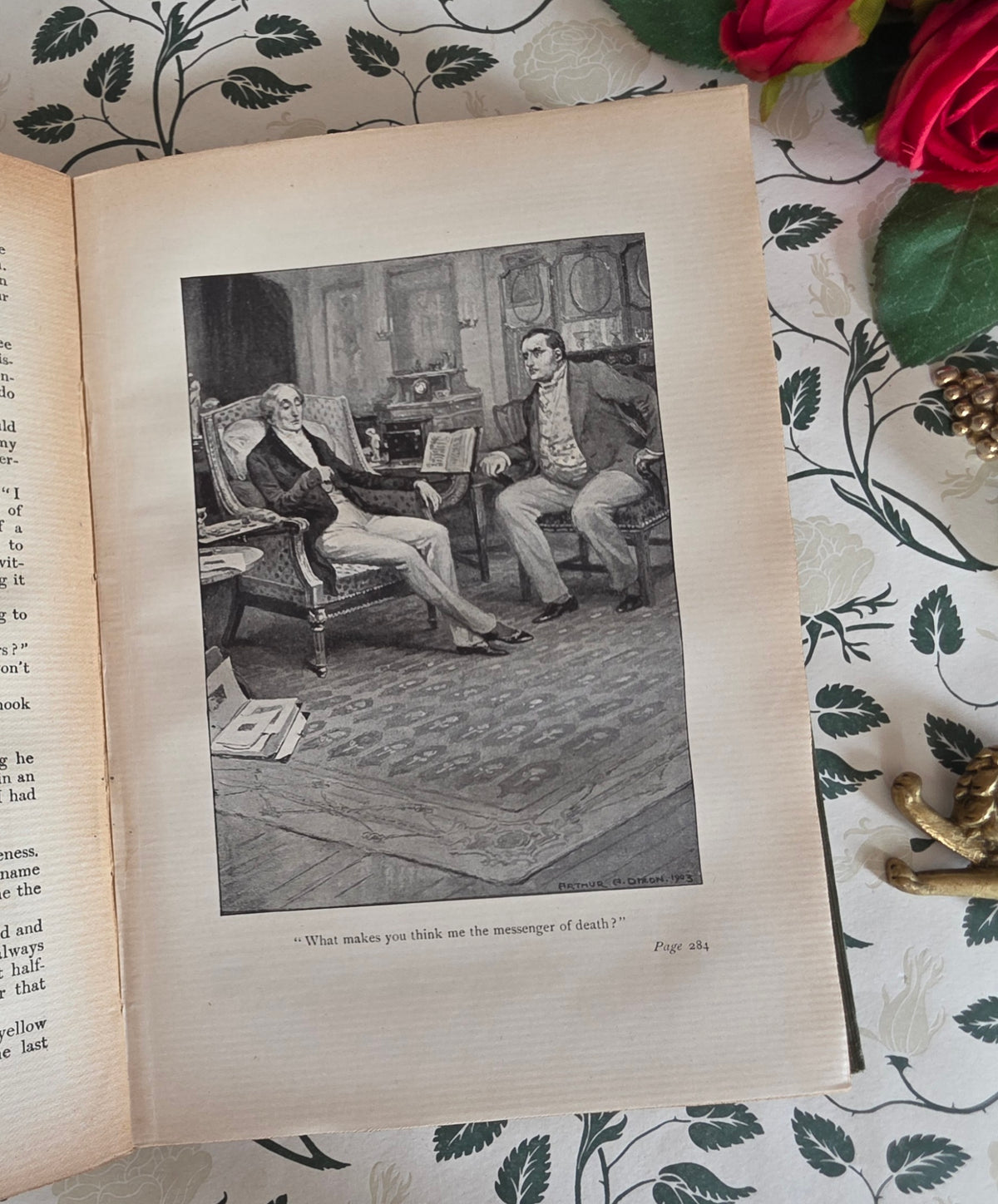 1904 The Woman in White by Wilkie Collins - Illustrated Antique Book