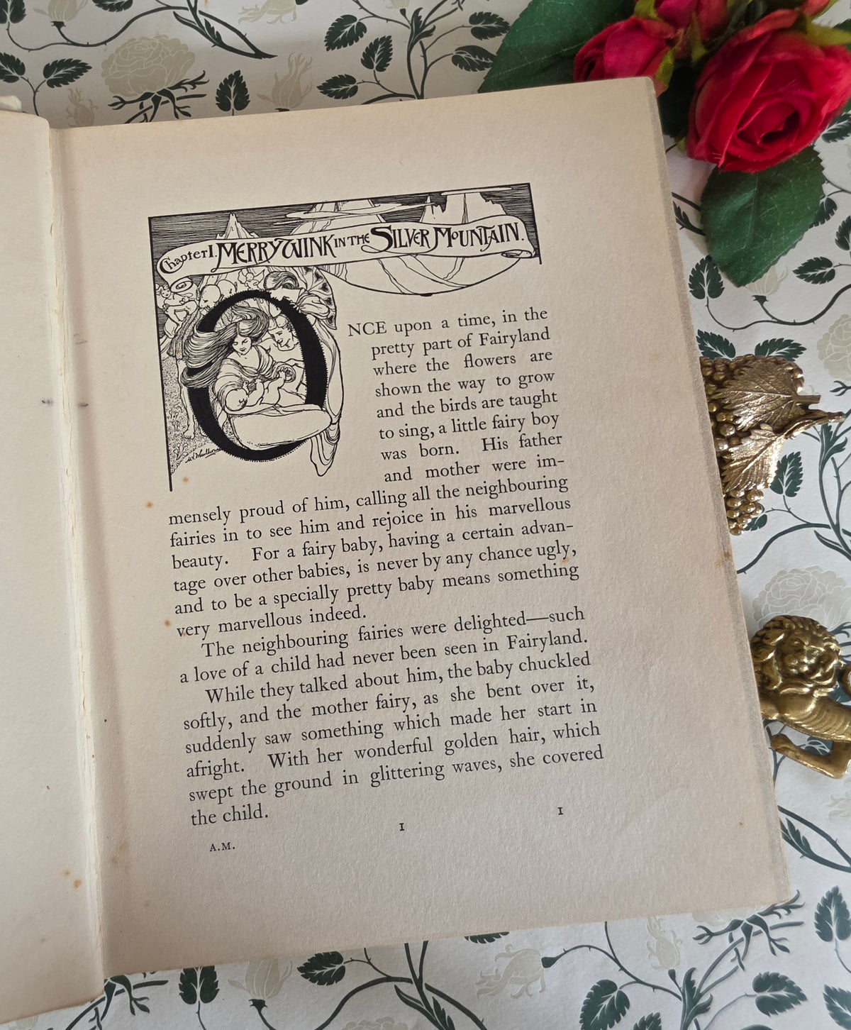 RESERVED 1906 The Adventures of Merrywink by C Gowans Whyte - Illustrated Antique Fairytale Book