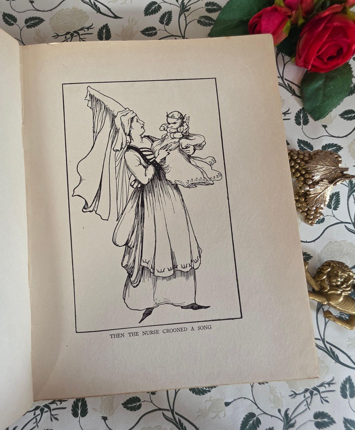 RESERVED 1906 The Adventures of Merrywink by C Gowans Whyte - Illustrated Antique Fairytale Book