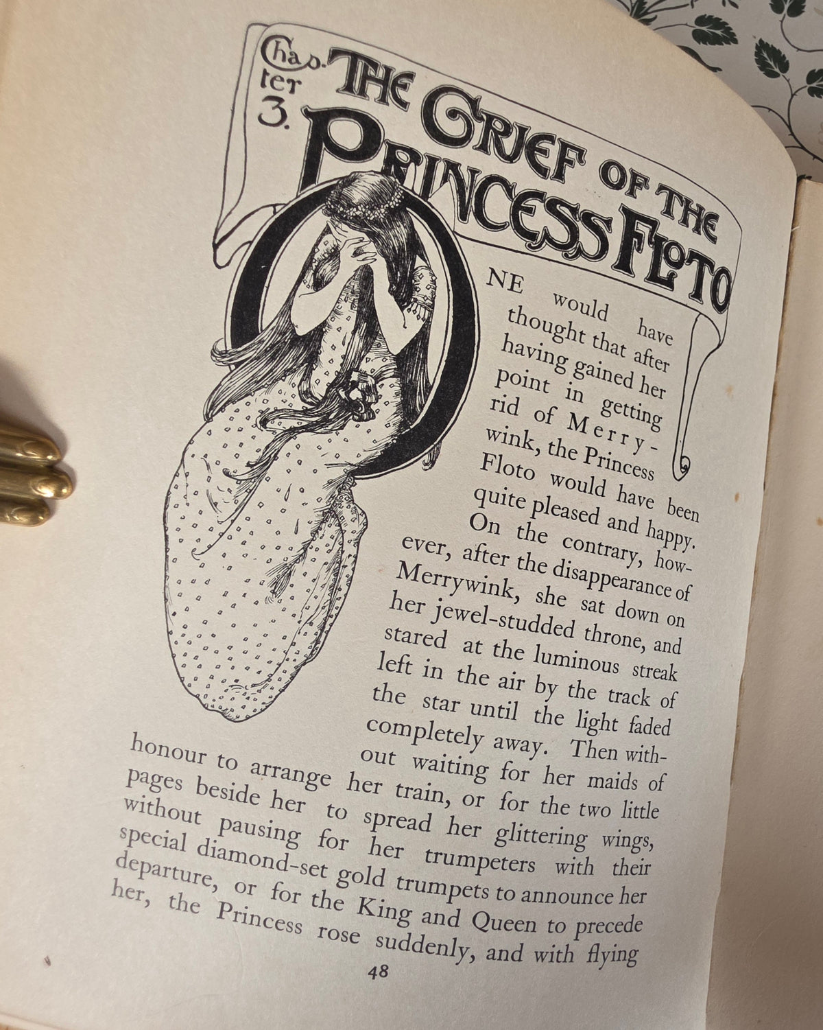RESERVED 1906 The Adventures of Merrywink by C Gowans Whyte - Illustrated Antique Fairytale Book