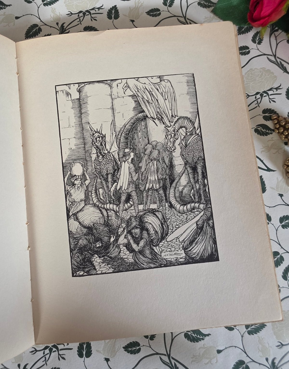 RESERVED 1906 The Adventures of Merrywink by C Gowans Whyte - Illustrated Antique Fairytale Book