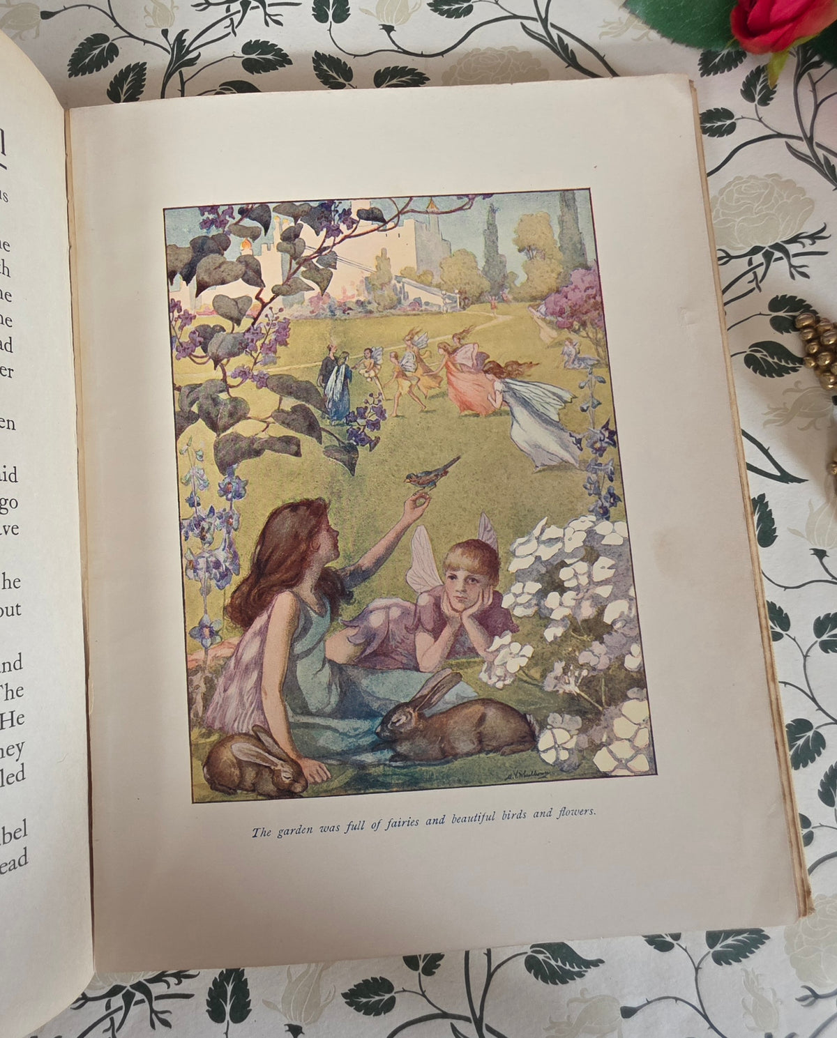 RESERVED 1906 The Adventures of Merrywink by C Gowans Whyte - Illustrated Antique Fairytale Book