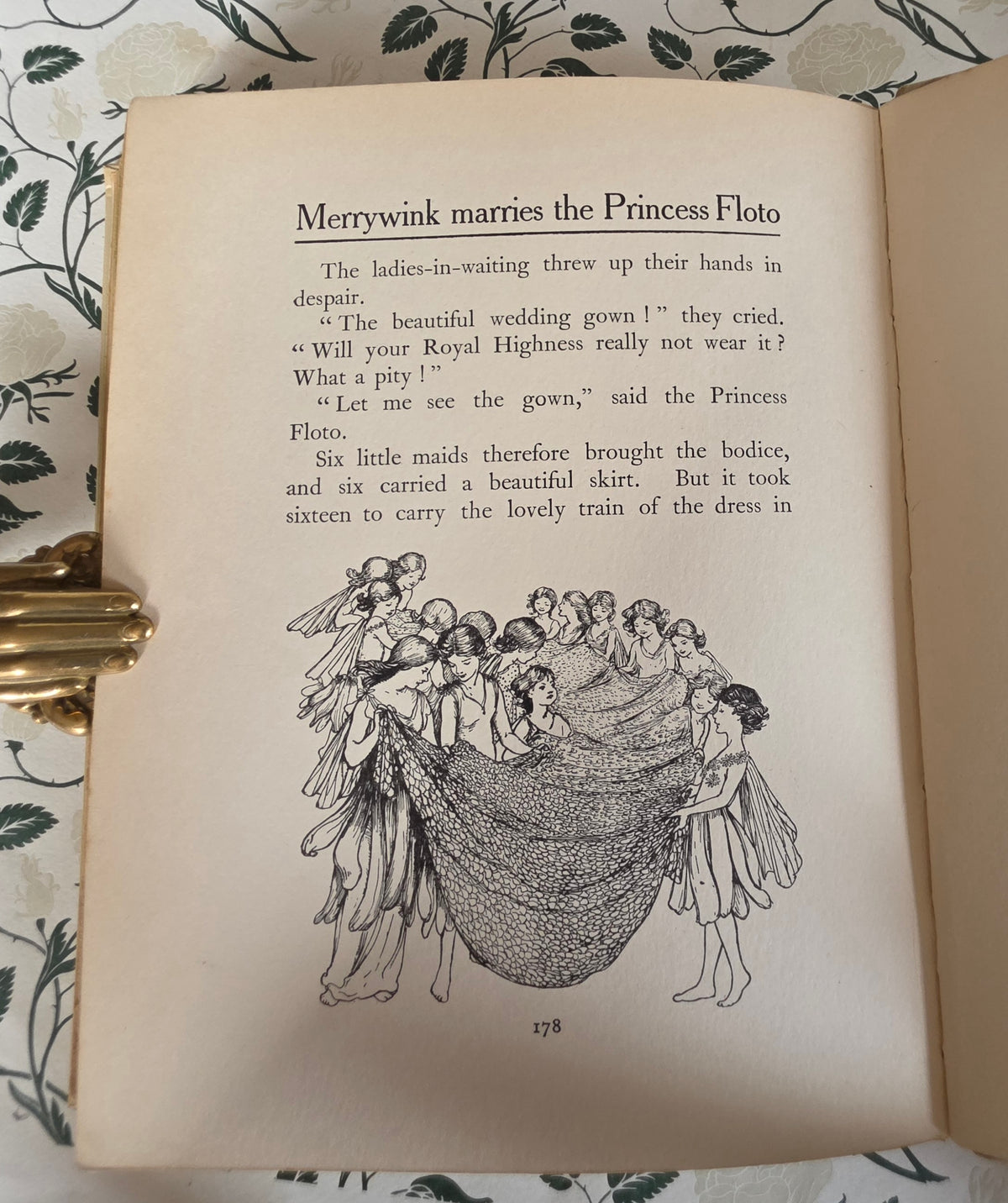 RESERVED 1906 The Adventures of Merrywink by C Gowans Whyte - Illustrated Antique Fairytale Book
