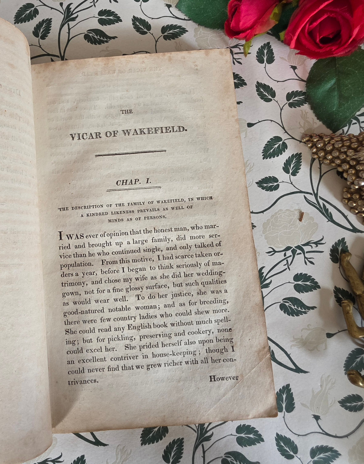 1812 RESCUE COPY - The Vicar of Wakefield by Oliver Goldsmith - Engraved Plates
