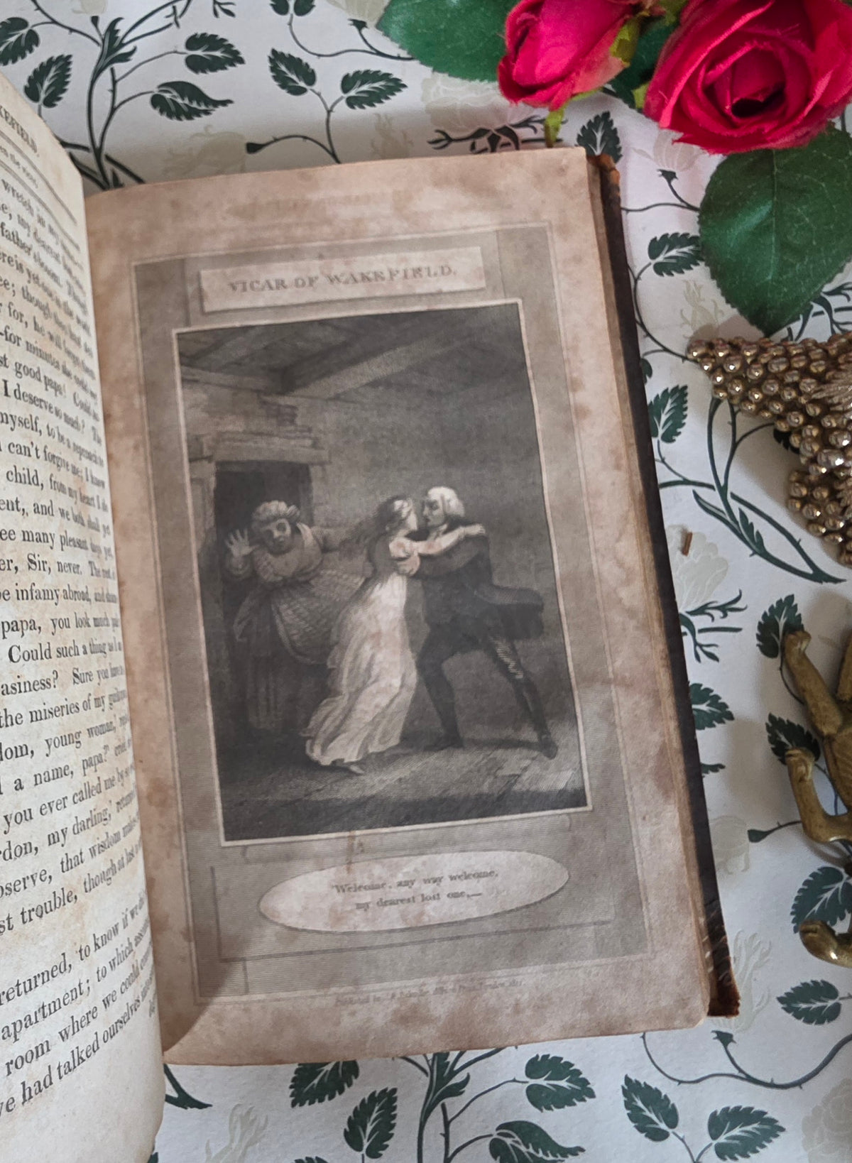 1812 RESCUE COPY - The Vicar of Wakefield by Oliver Goldsmith - Engraved Plates