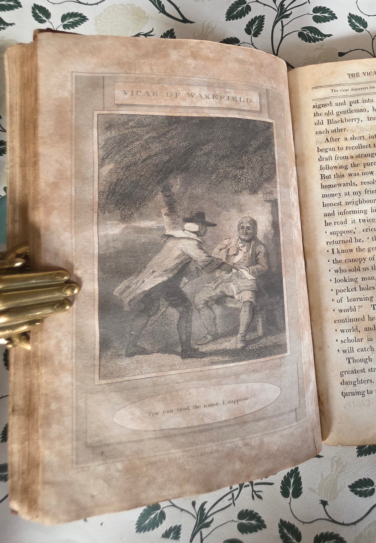1812 RESCUE COPY - The Vicar of Wakefield by Oliver Goldsmith - Engraved Plates