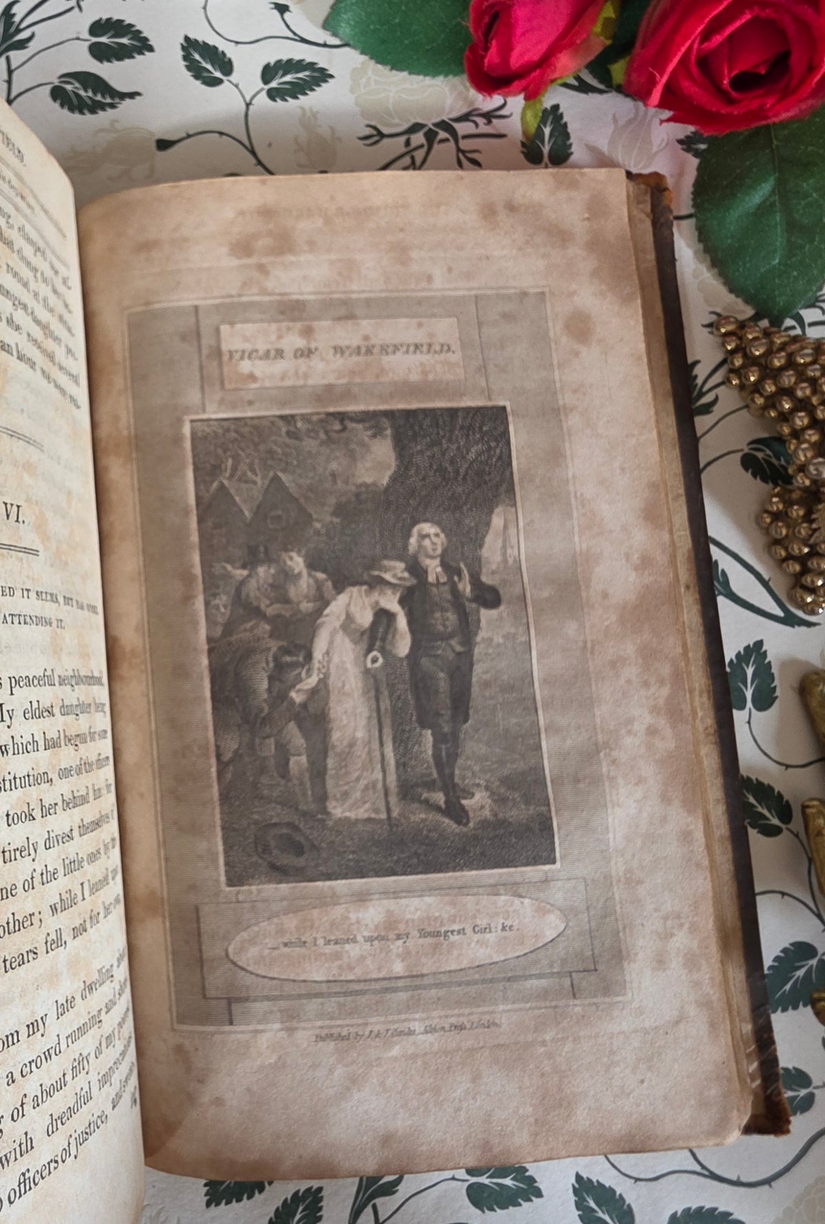1812 RESCUE COPY - The Vicar of Wakefield by Oliver Goldsmith - Engraved Plates