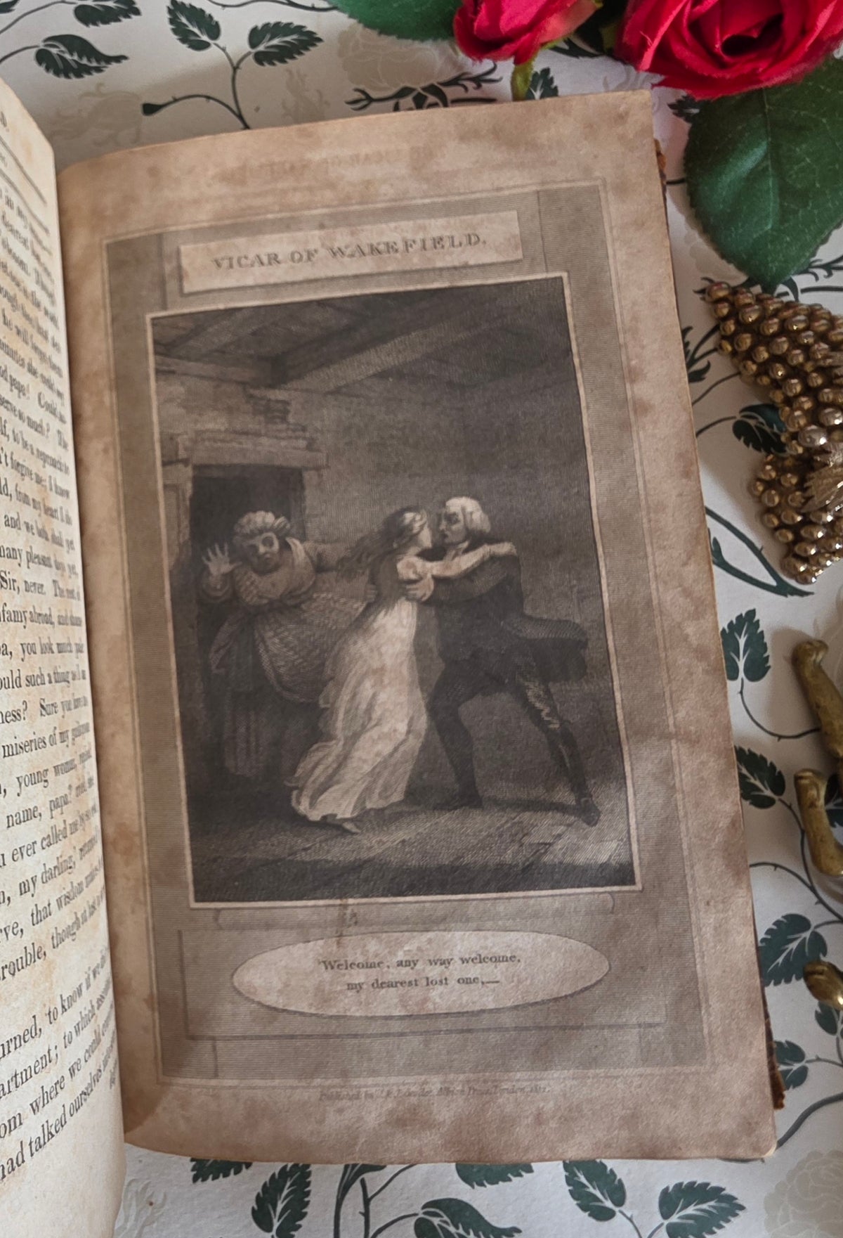 1812 RESCUE COPY - The Vicar of Wakefield by Oliver Goldsmith - Engraved Plates