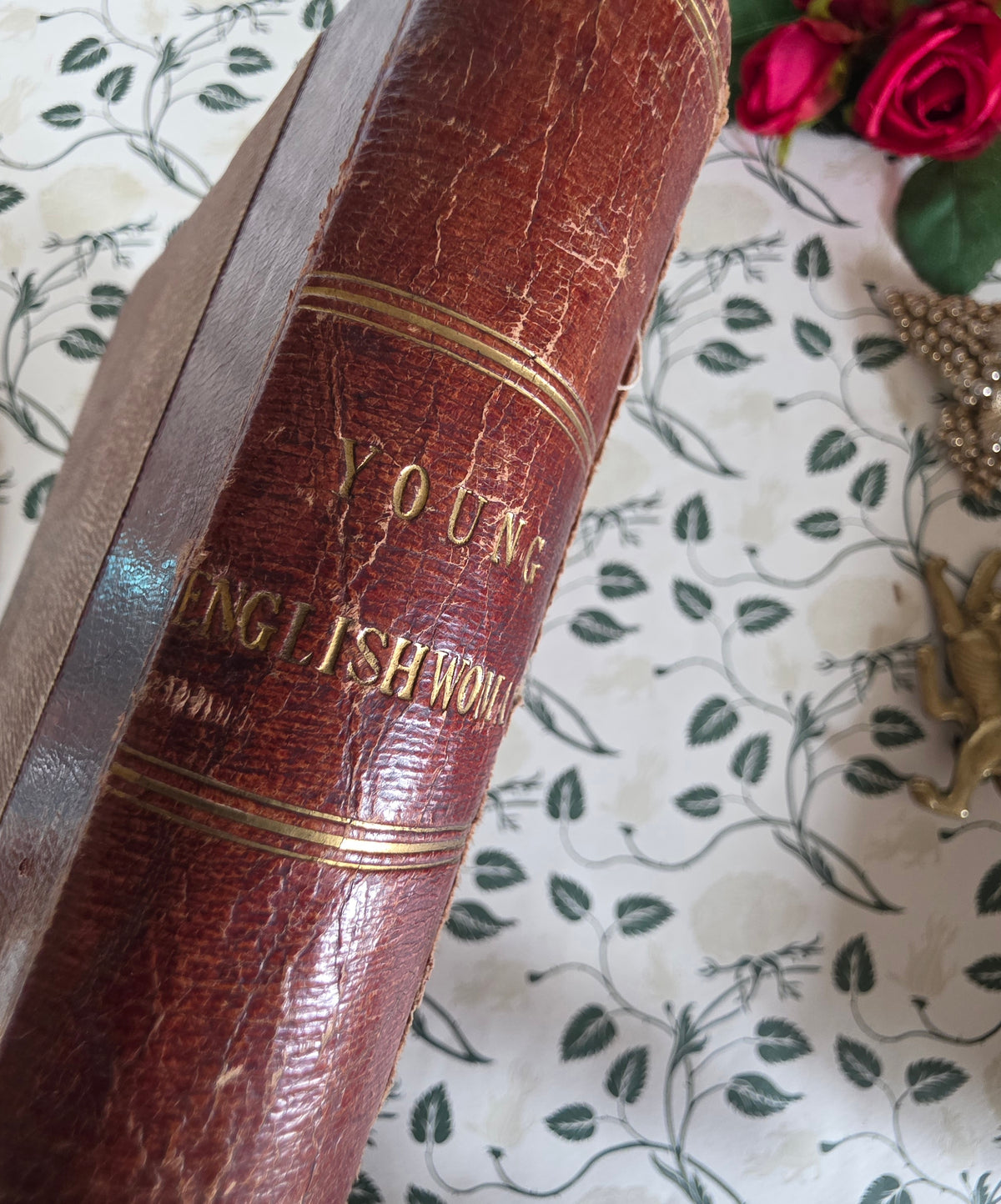 1871 RESCUE COPY of The Young Englishwoman - Includes Very Early Serialisation of Little Women