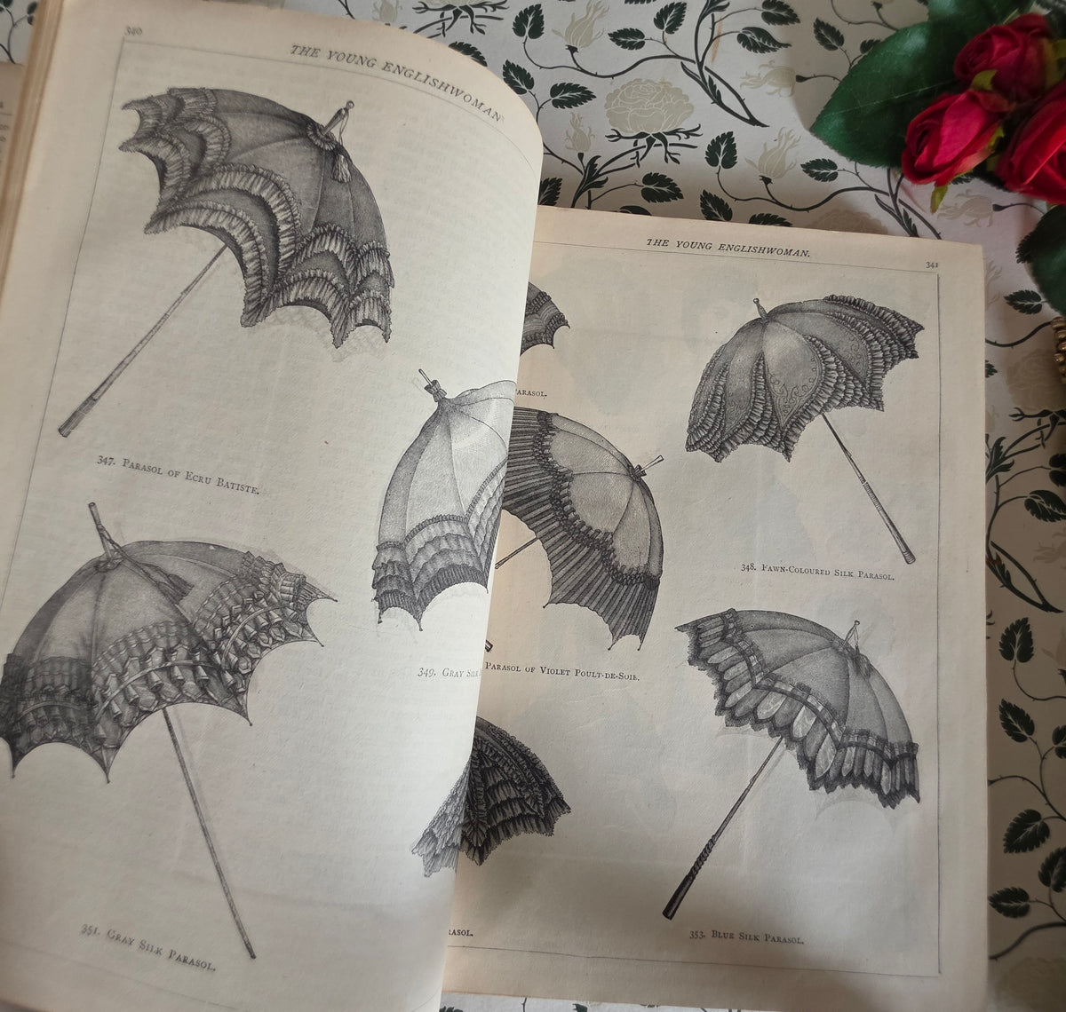 1871 RESCUE COPY of The Young Englishwoman - Includes Very Early Serialisation of Little Women