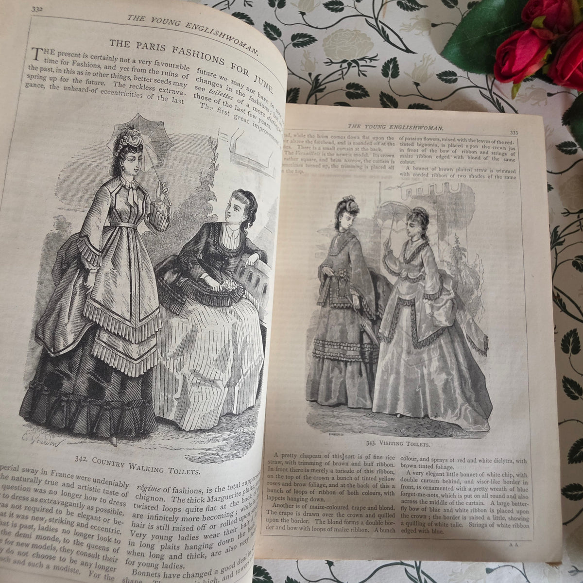 1871 RESCUE COPY of The Young Englishwoman - Includes Very Early Serialisation of Little Women