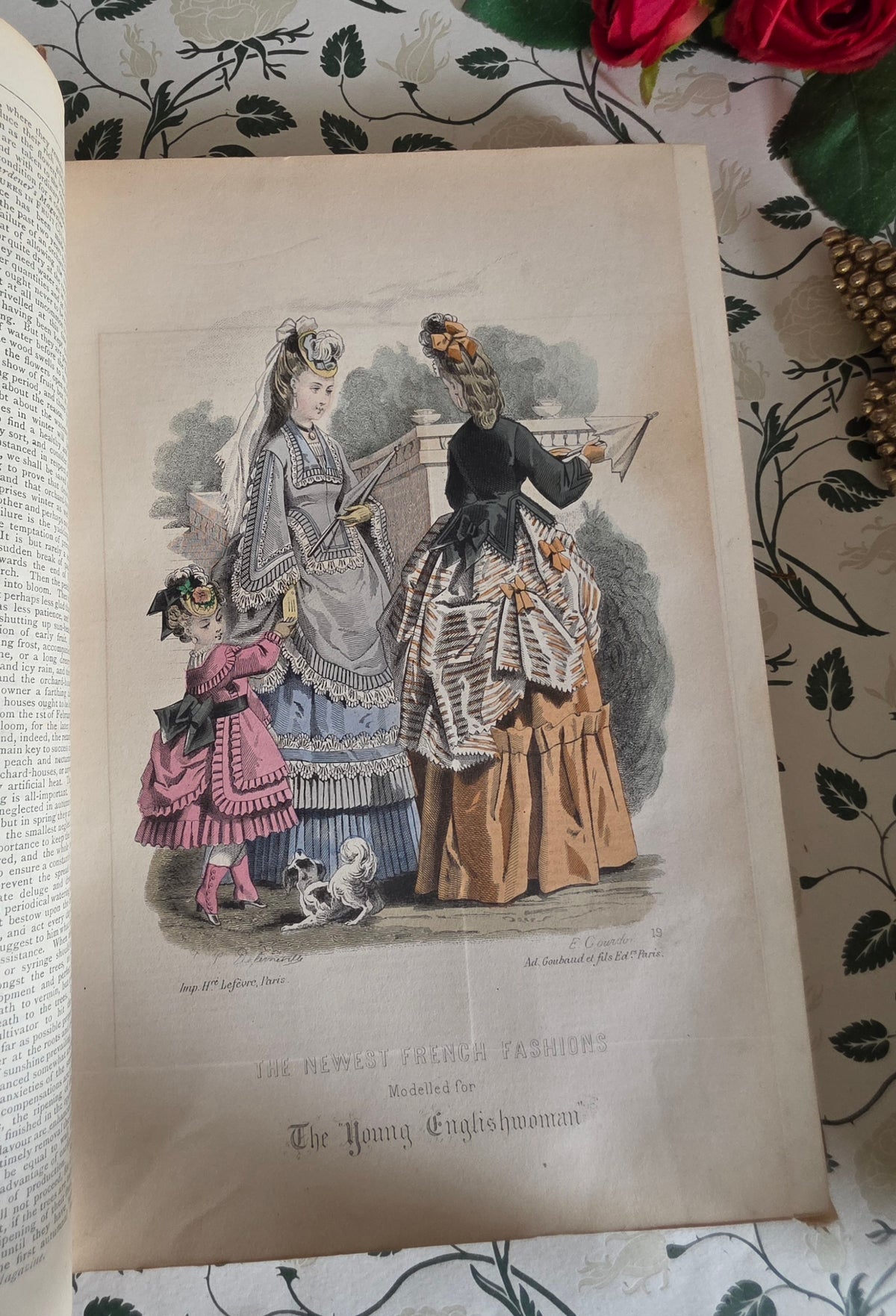 1871 RESCUE COPY of The Young Englishwoman - Includes Very Early Serialisation of Little Women
