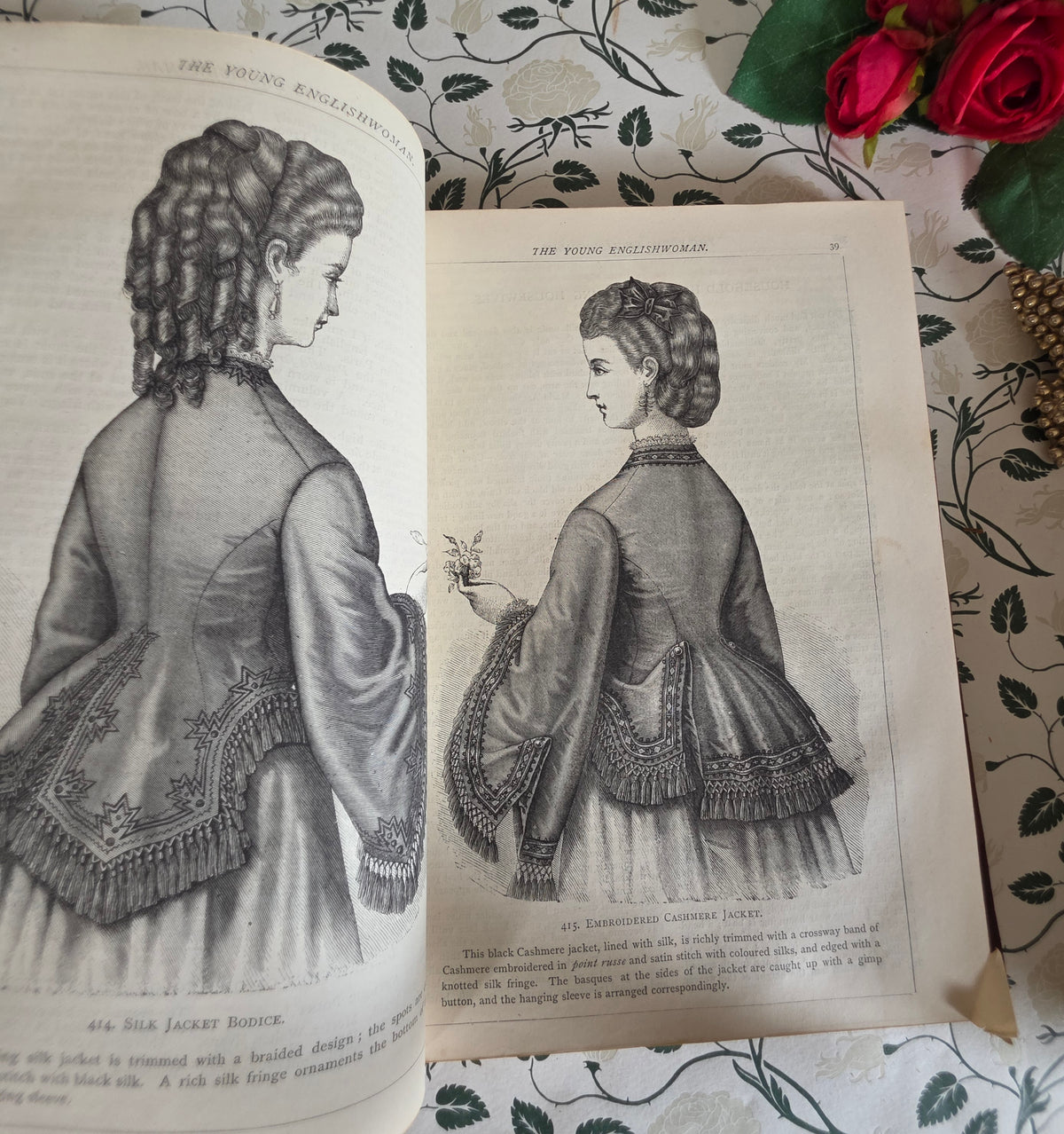 1871 RESCUE COPY of The Young Englishwoman - Includes Very Early Serialisation of Little Women