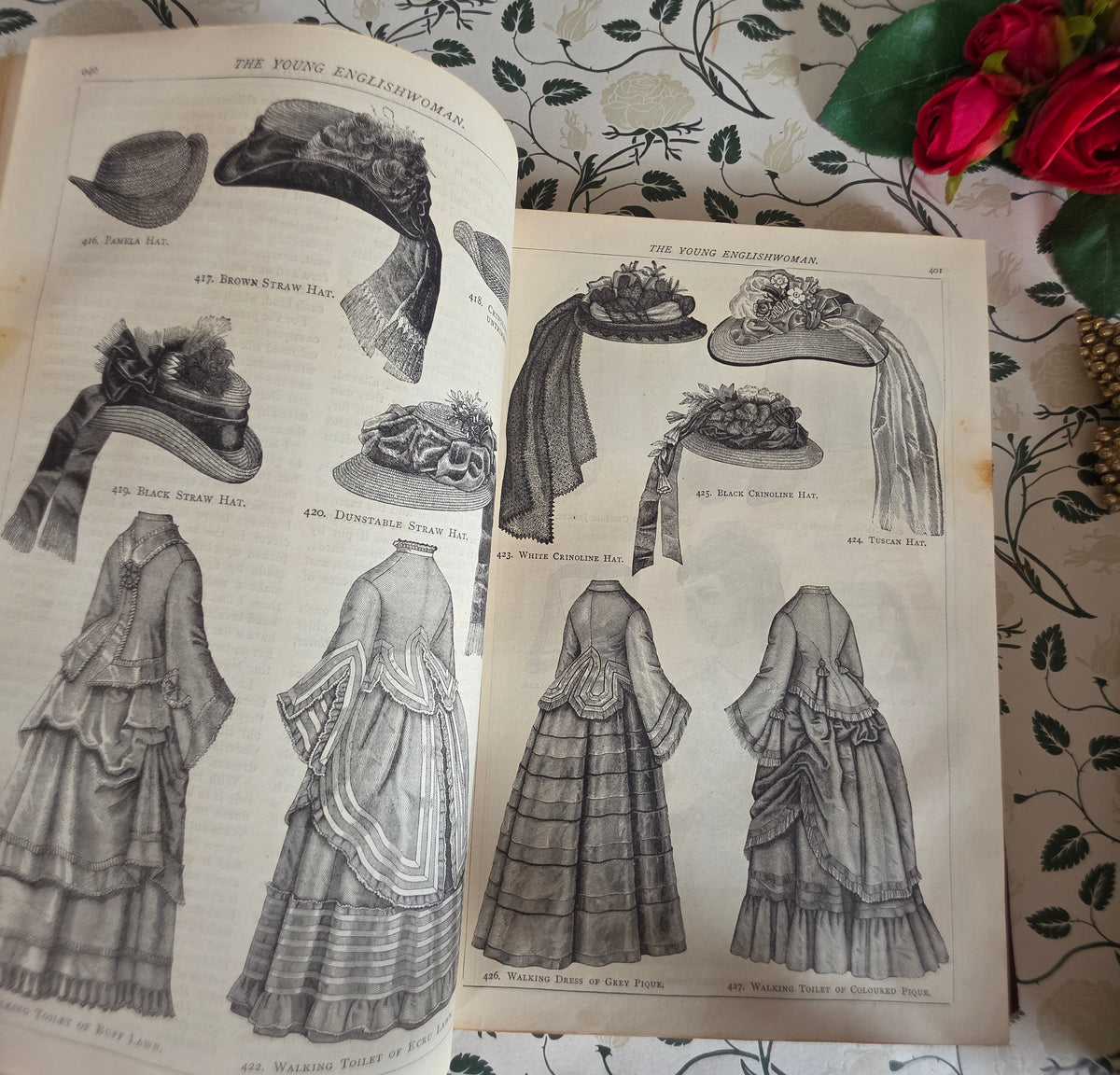 1871 RESCUE COPY of The Young Englishwoman - Includes Very Early Serialisation of Little Women