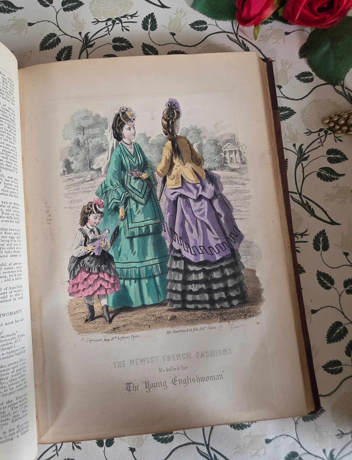 1871 RESCUE COPY of The Young Englishwoman - Includes Very Early Serialisation of Little Women