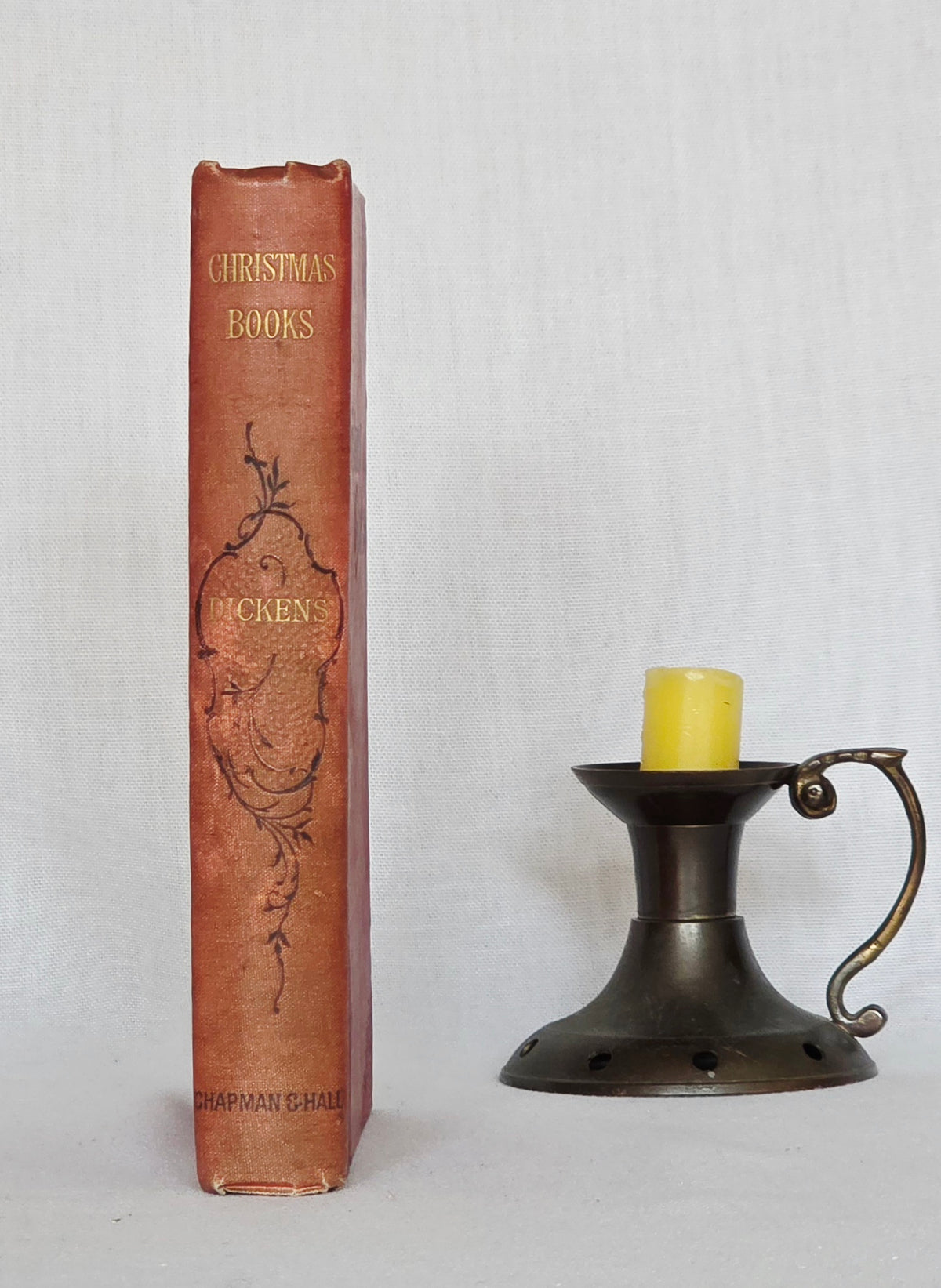 1880 Christmas Books by Charles Dickens - Antique Book