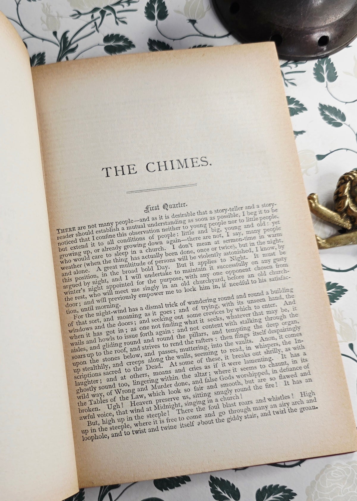 1880 Christmas Books by Charles Dickens - Antique Book
