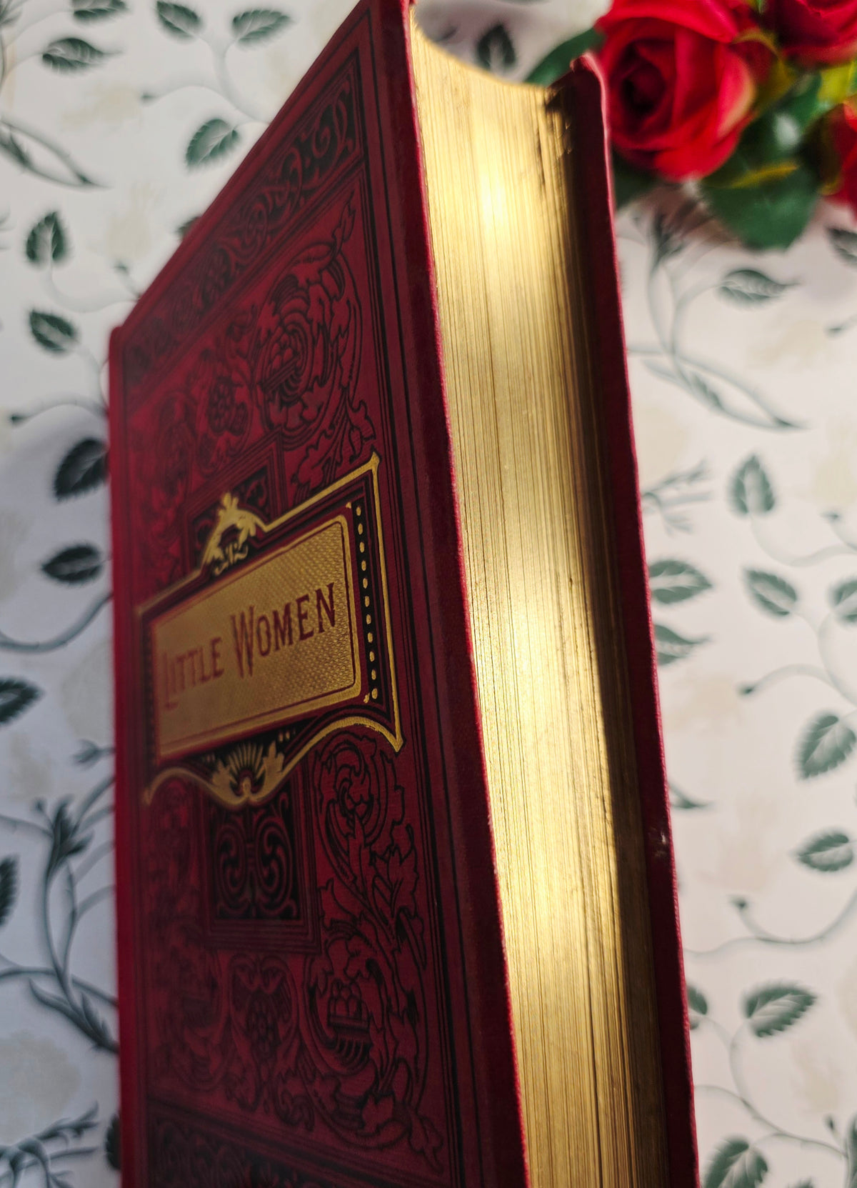 1880s Little Women or Little Women Good Wives by Louisa May Alcott - Illustrated Antique Book
