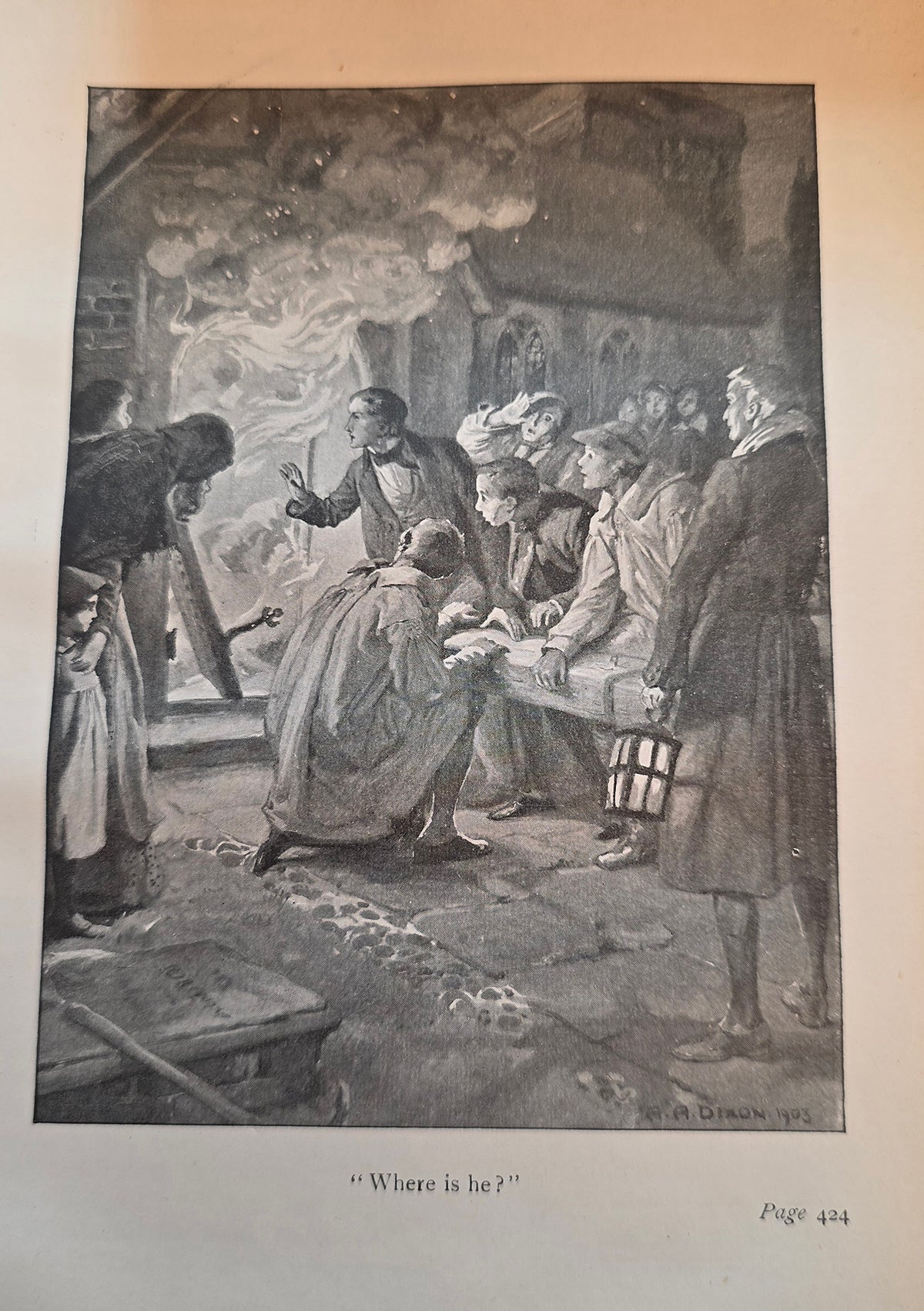 1904 The Woman in White by Wilkie Collins - Illustrated Antique Book