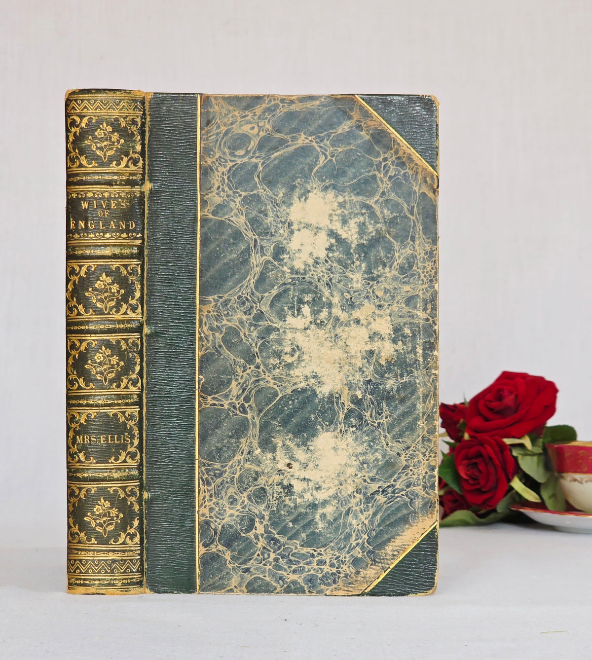 1843 The Wives of England by SS Ellis - Antique Guide Book