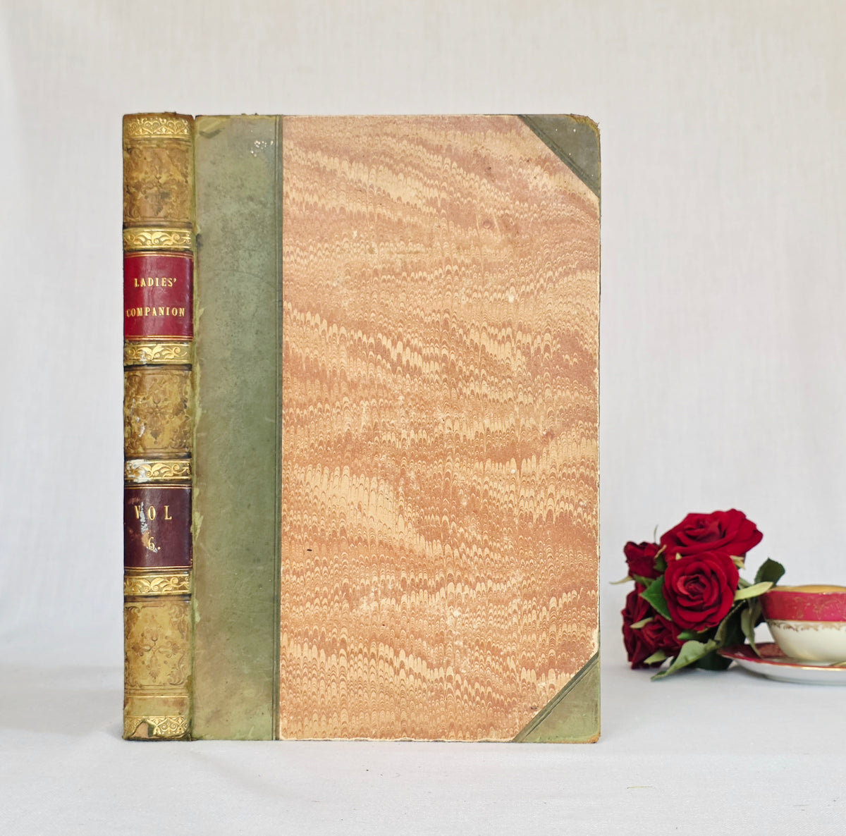 1854 The Ladies' Companion and Monthly Magazine - Illustrated Antique Book