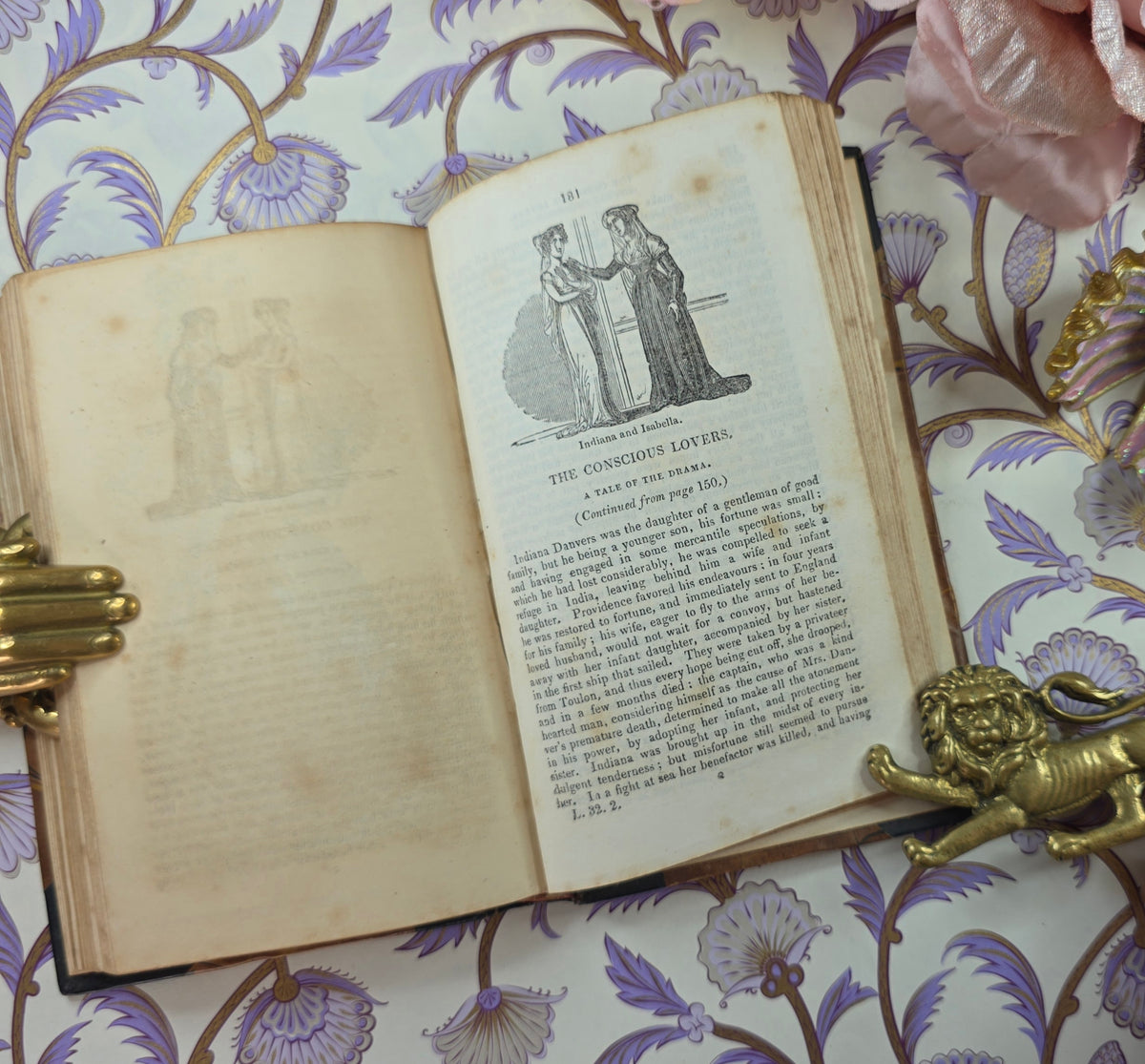 1832 The Ladies' Pocket Magazine Pt II - Illustrated Antique Book