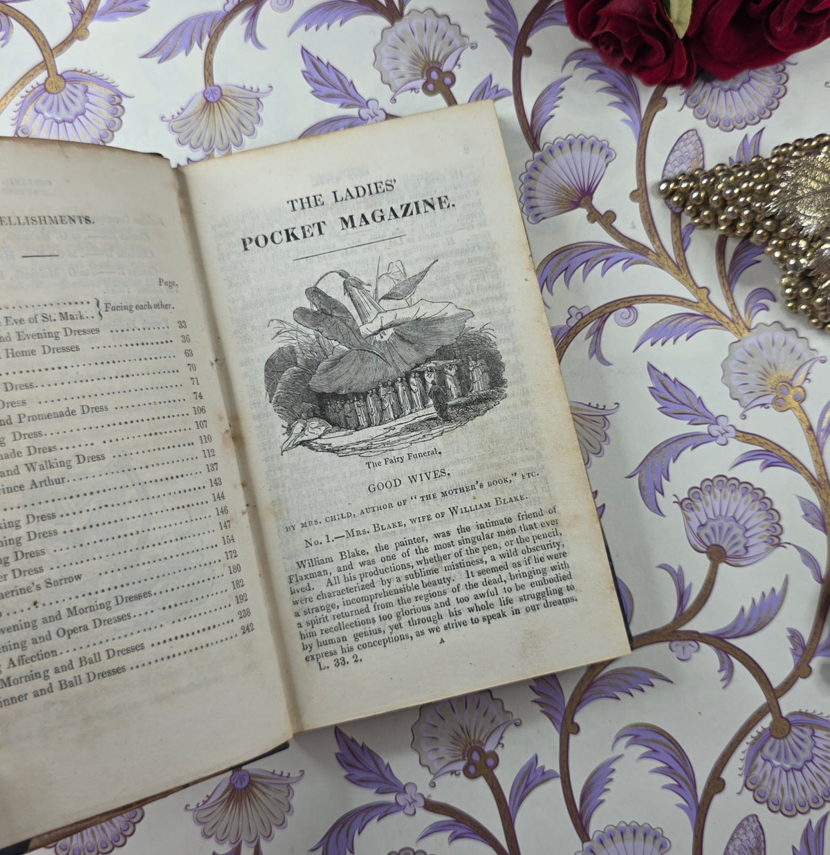 1833 The Ladies' Pocket Magazine Pt II - Illustrated Antique Book