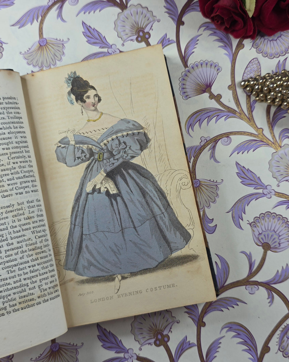 1833 The Ladies' Pocket Magazine Pt II - Illustrated Antique Book