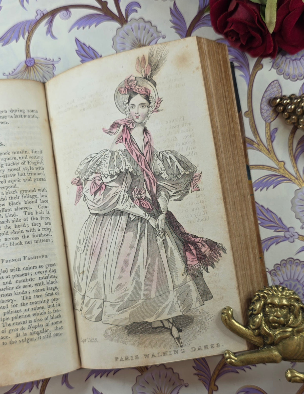 1833 The Ladies' Pocket Magazine Pt II - Illustrated Antique Book