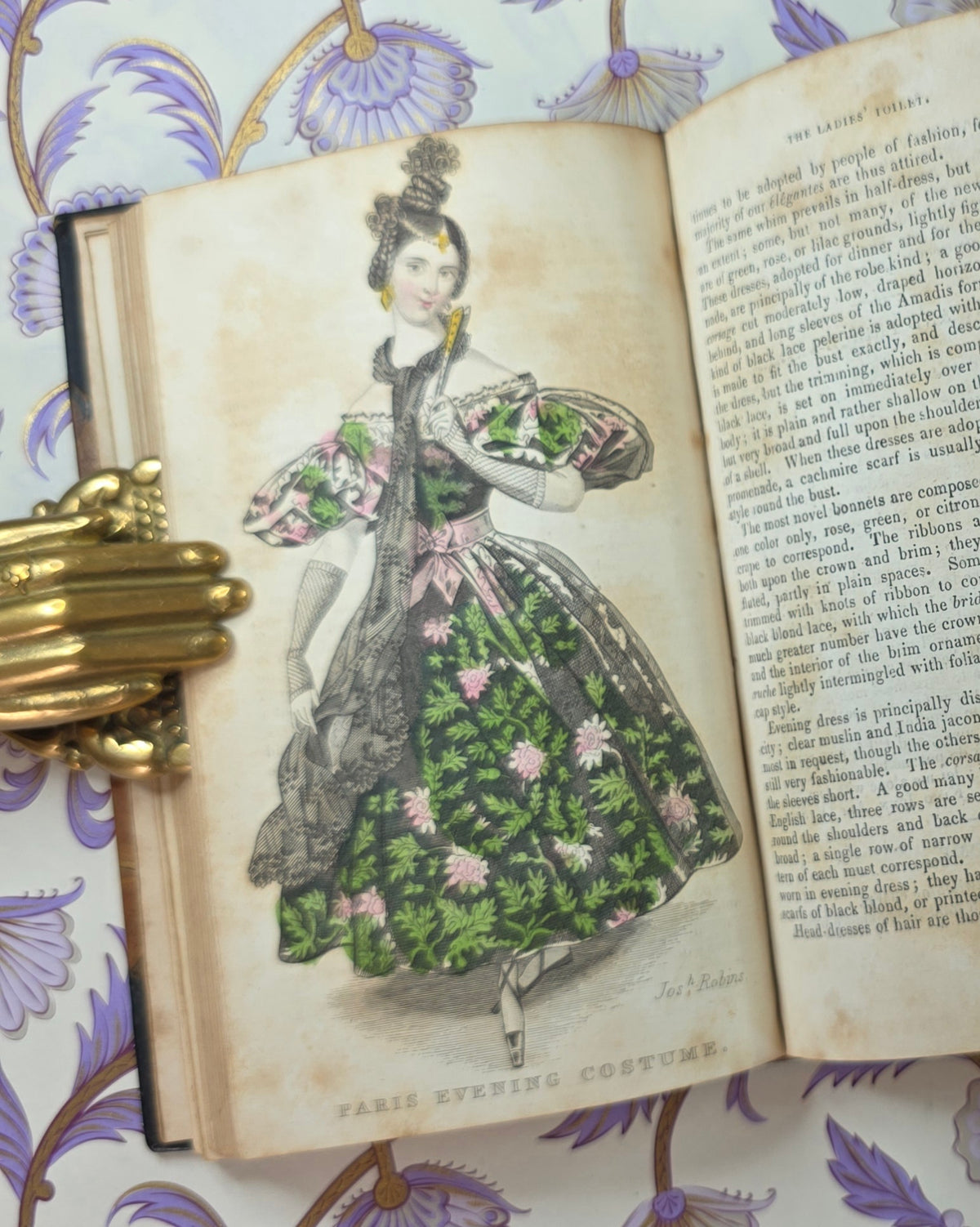 1833 The Ladies' Pocket Magazine Pt II - Illustrated Antique Book