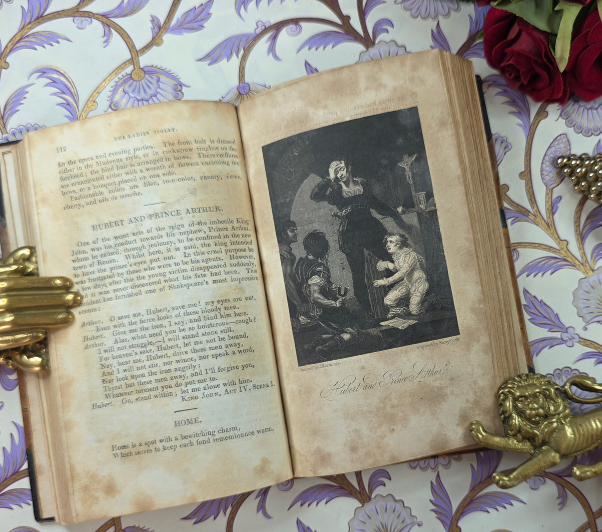 1833 The Ladies' Pocket Magazine Pt II - Illustrated Antique Book
