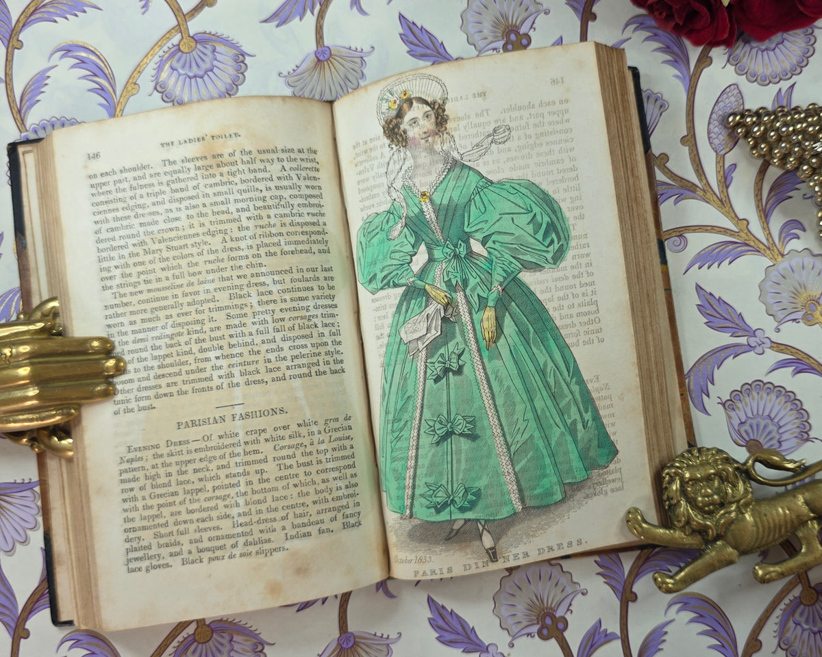 1833 The Ladies' Pocket Magazine Pt II - Illustrated Antique Book