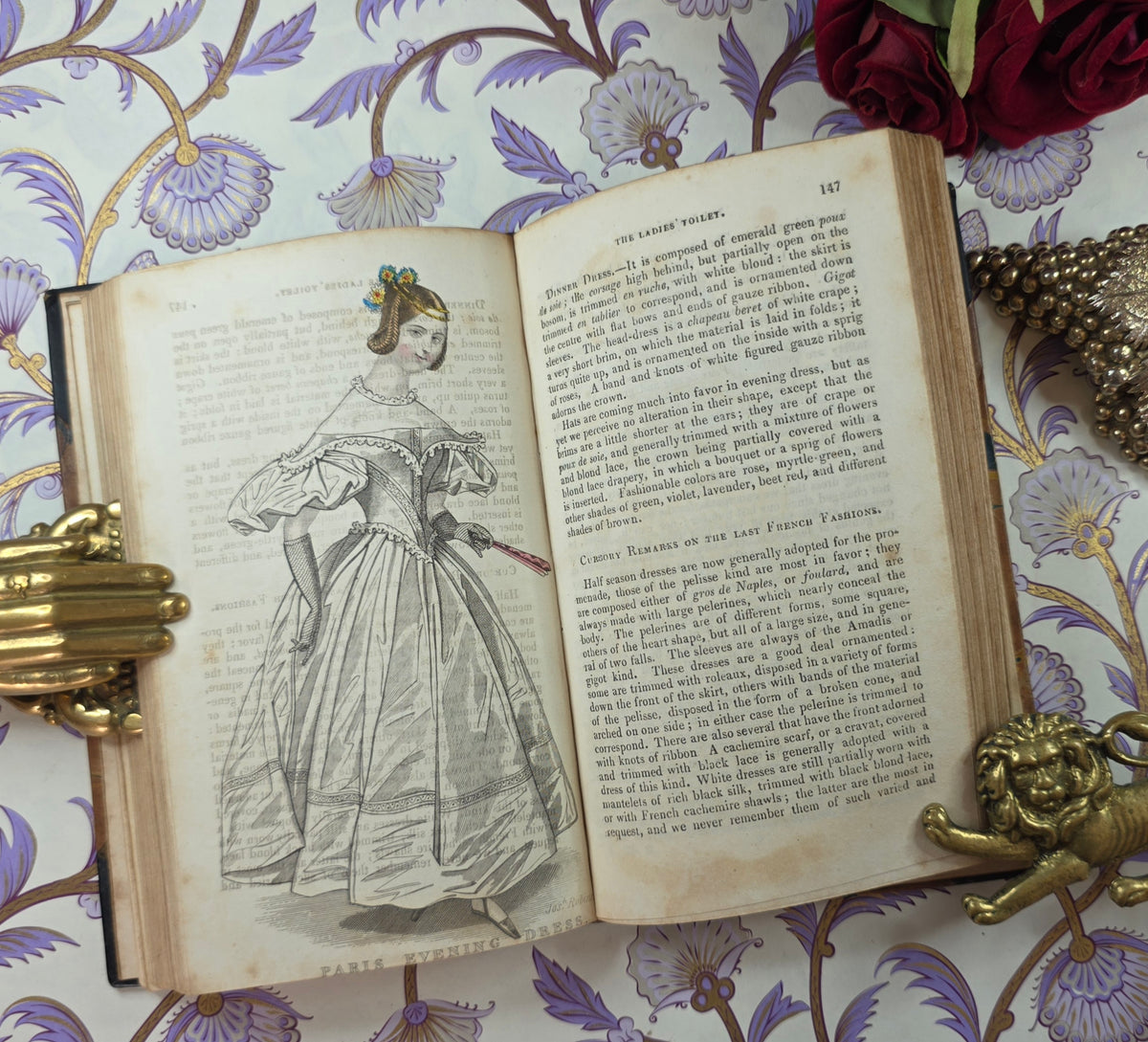 1833 The Ladies' Pocket Magazine Pt II - Illustrated Antique Book