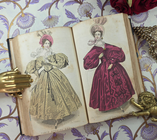 1833 The Ladies' Pocket Magazine Pt II - Illustrated Antique Book