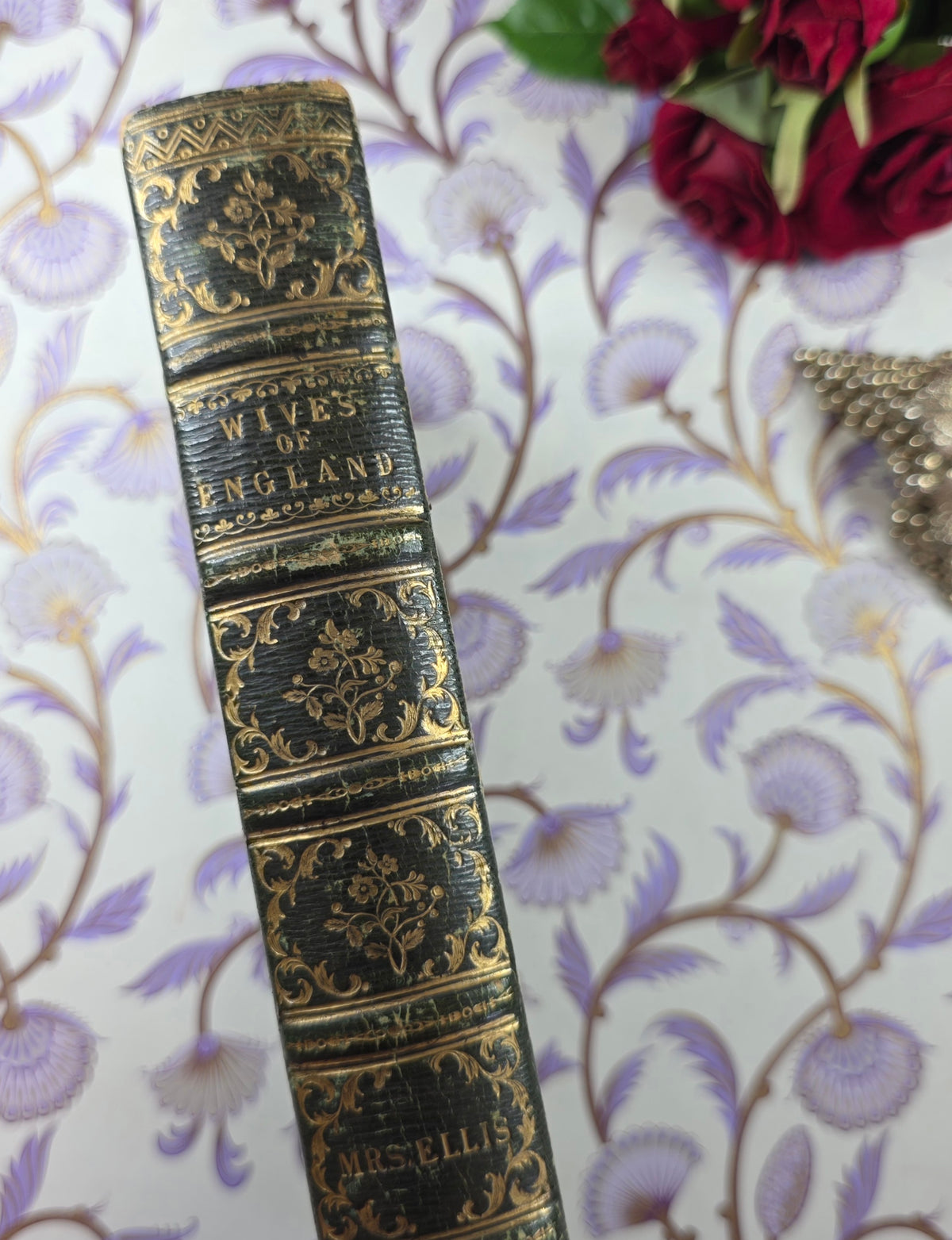 1843 The Wives of England by SS Ellis - Antique Guide Book