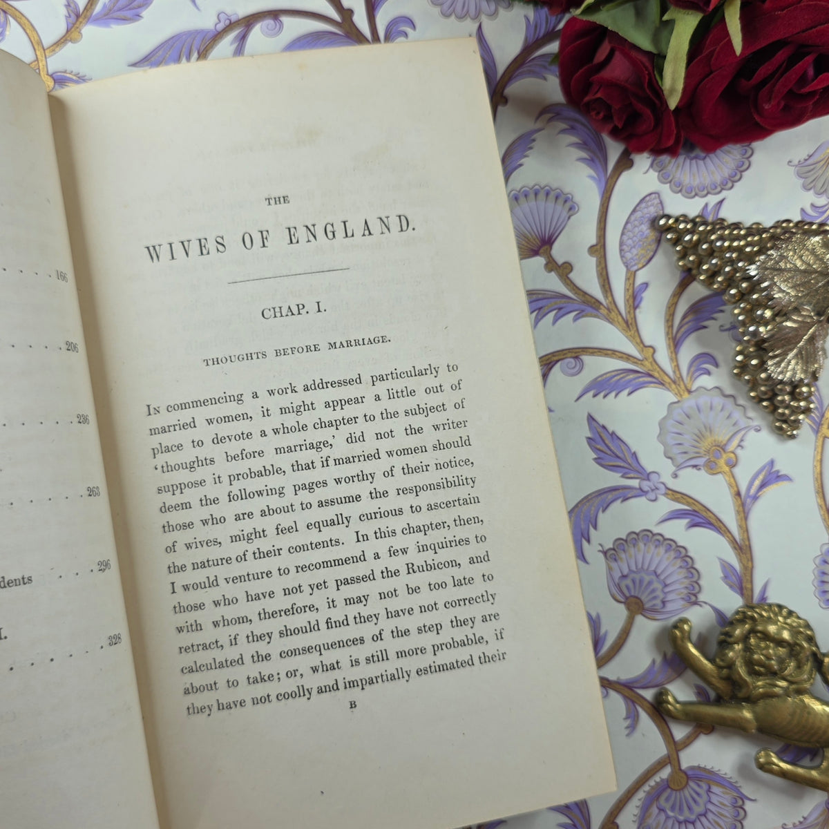 1843 The Wives of England by SS Ellis - Antique Guide Book