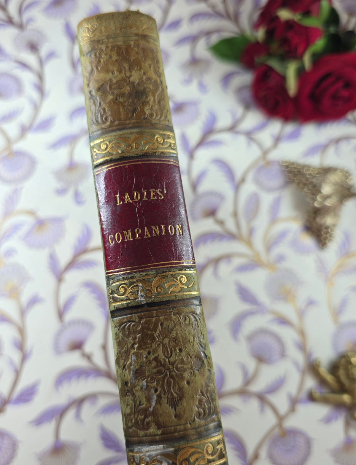 1854 The Ladies' Companion and Monthly Magazine - Illustrated Antique Book
