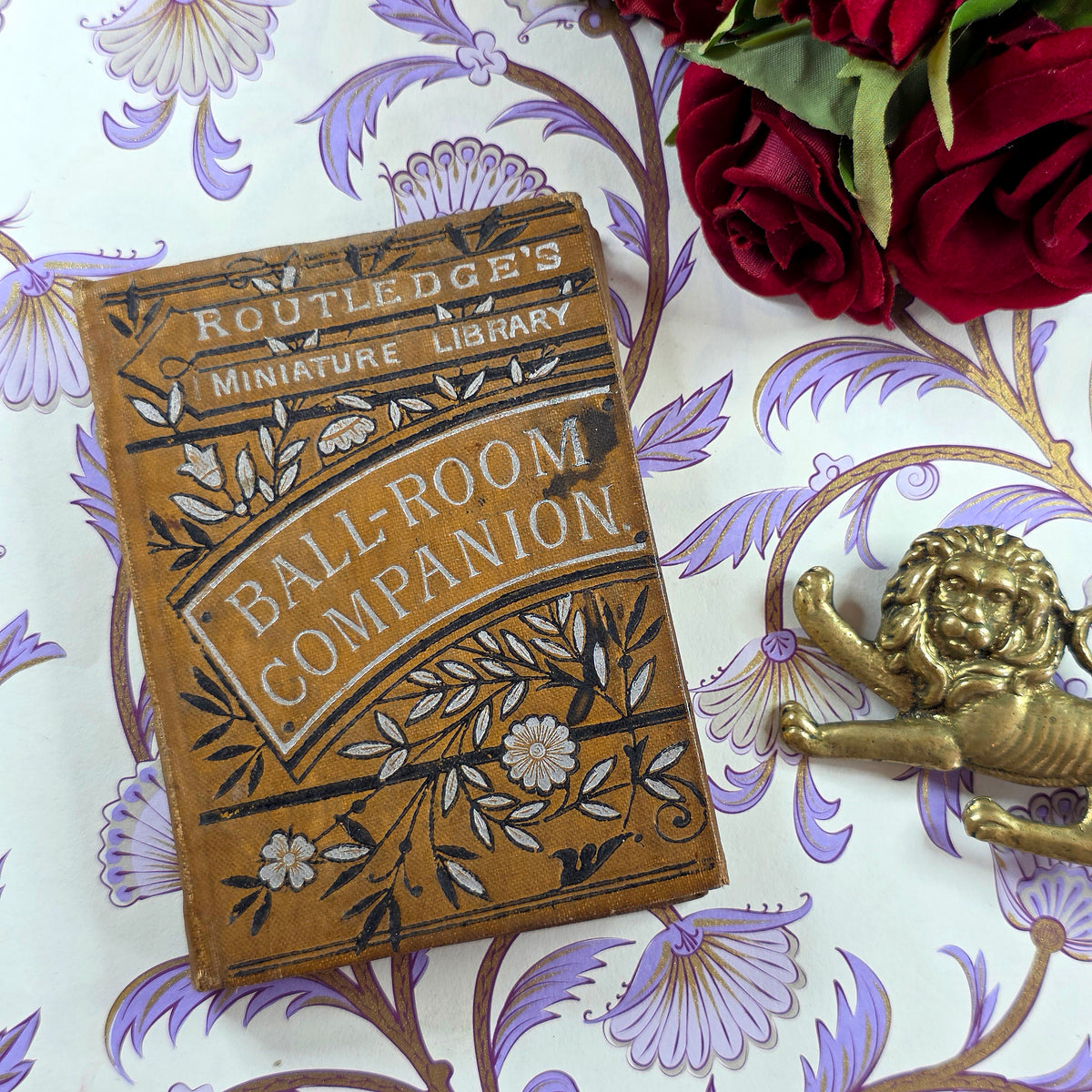 Ball-Room Companion - Miniature Library - Antique Guide Book - Scarce