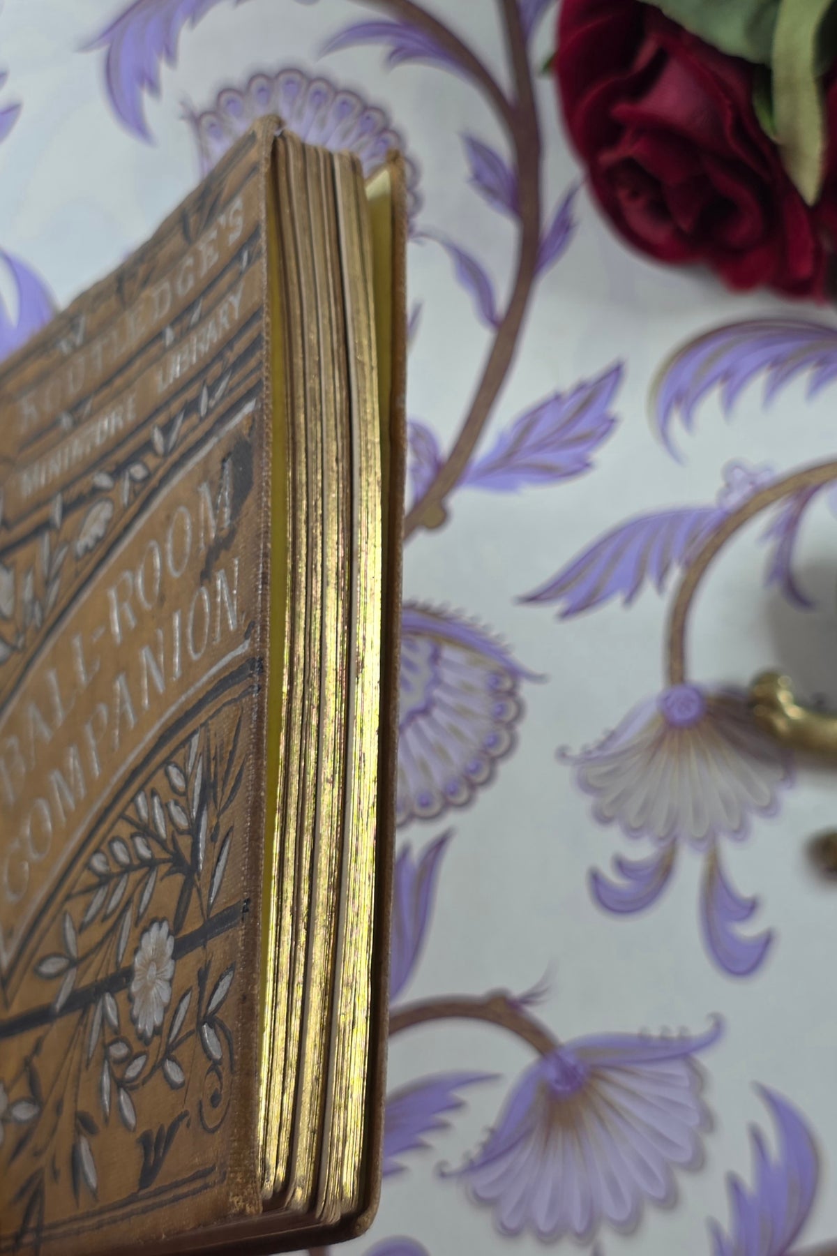 Ball-Room Companion - Miniature Library - Antique Guide Book - Scarce