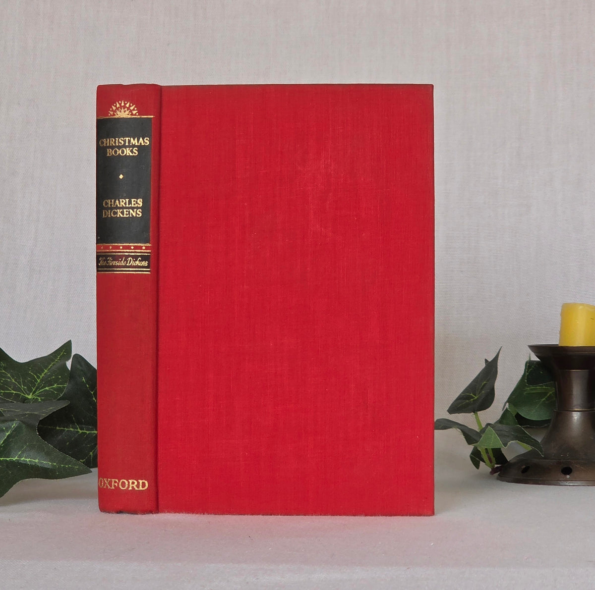 c1930 Christmas Books by Charles Dickens - Illustrated Antique Book