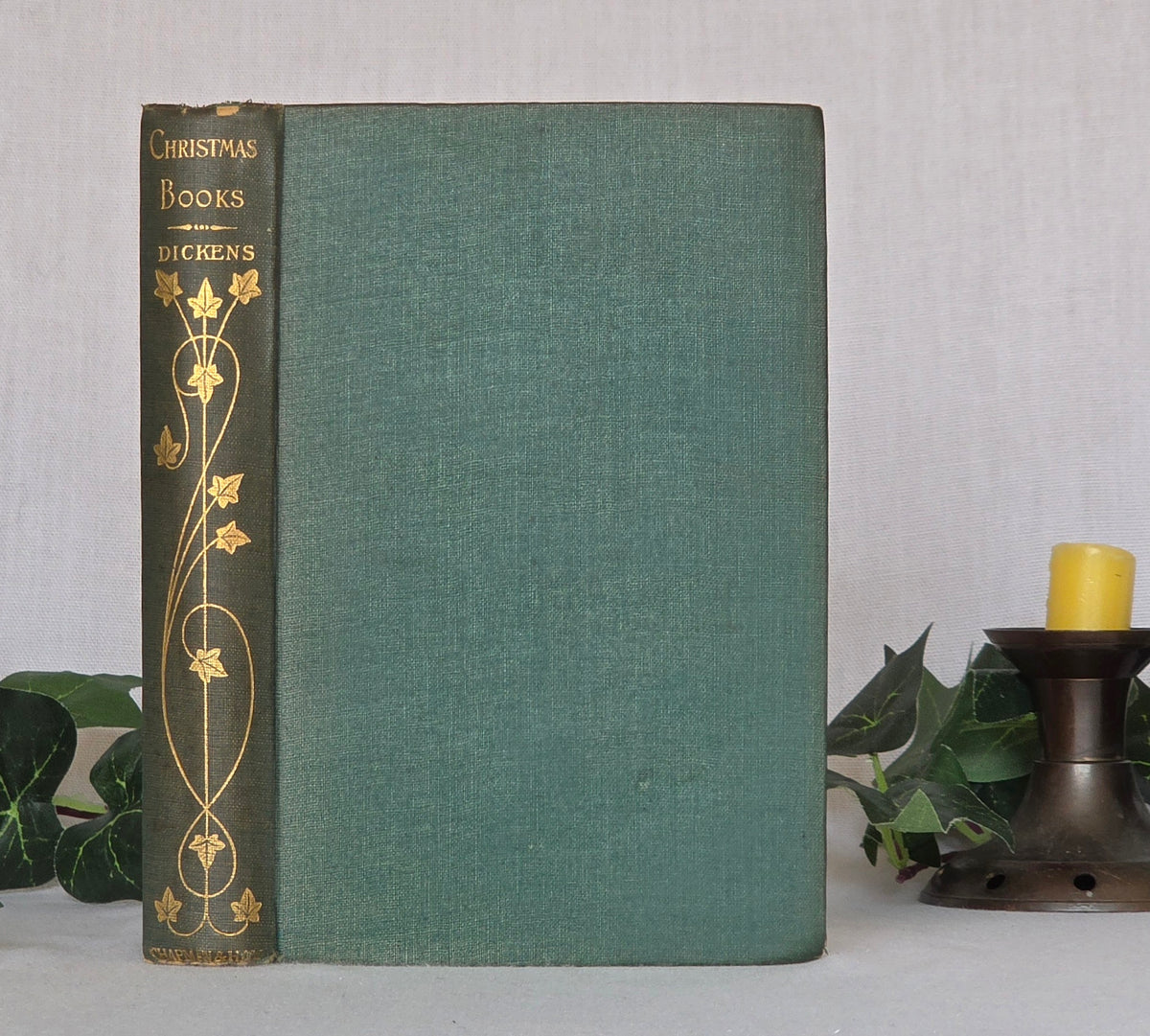 1900s Christmas Books Including A Christmas Carol by Charles Dickens - Antique Book