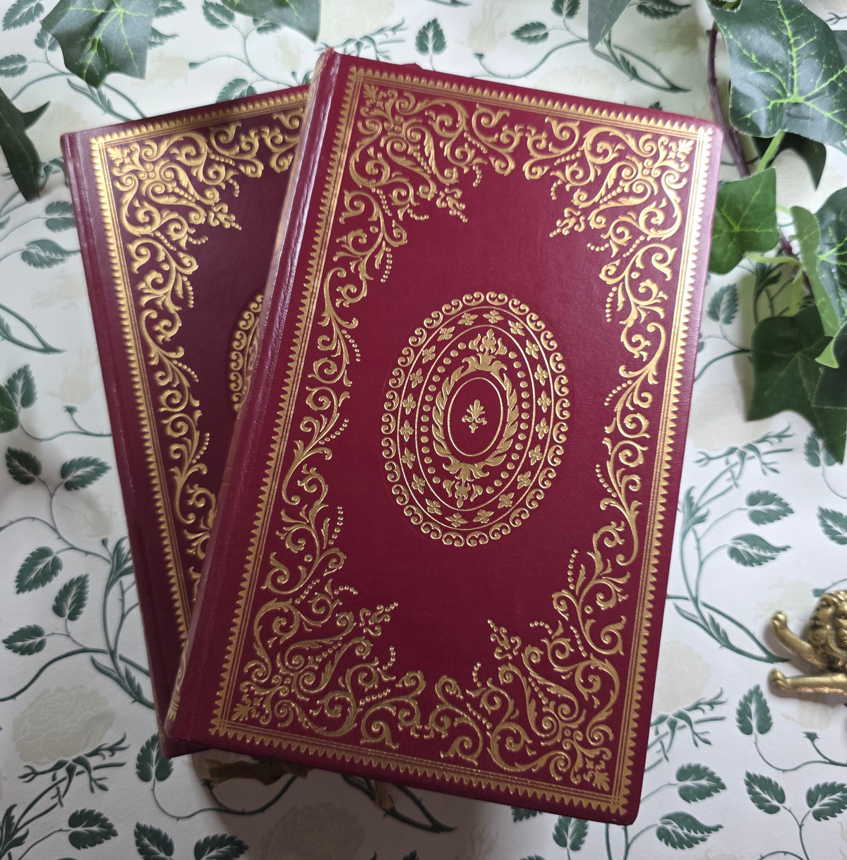 1970 Christmas Stories by Charles Dickens in Two Volumes - Illustrated Vintage Books