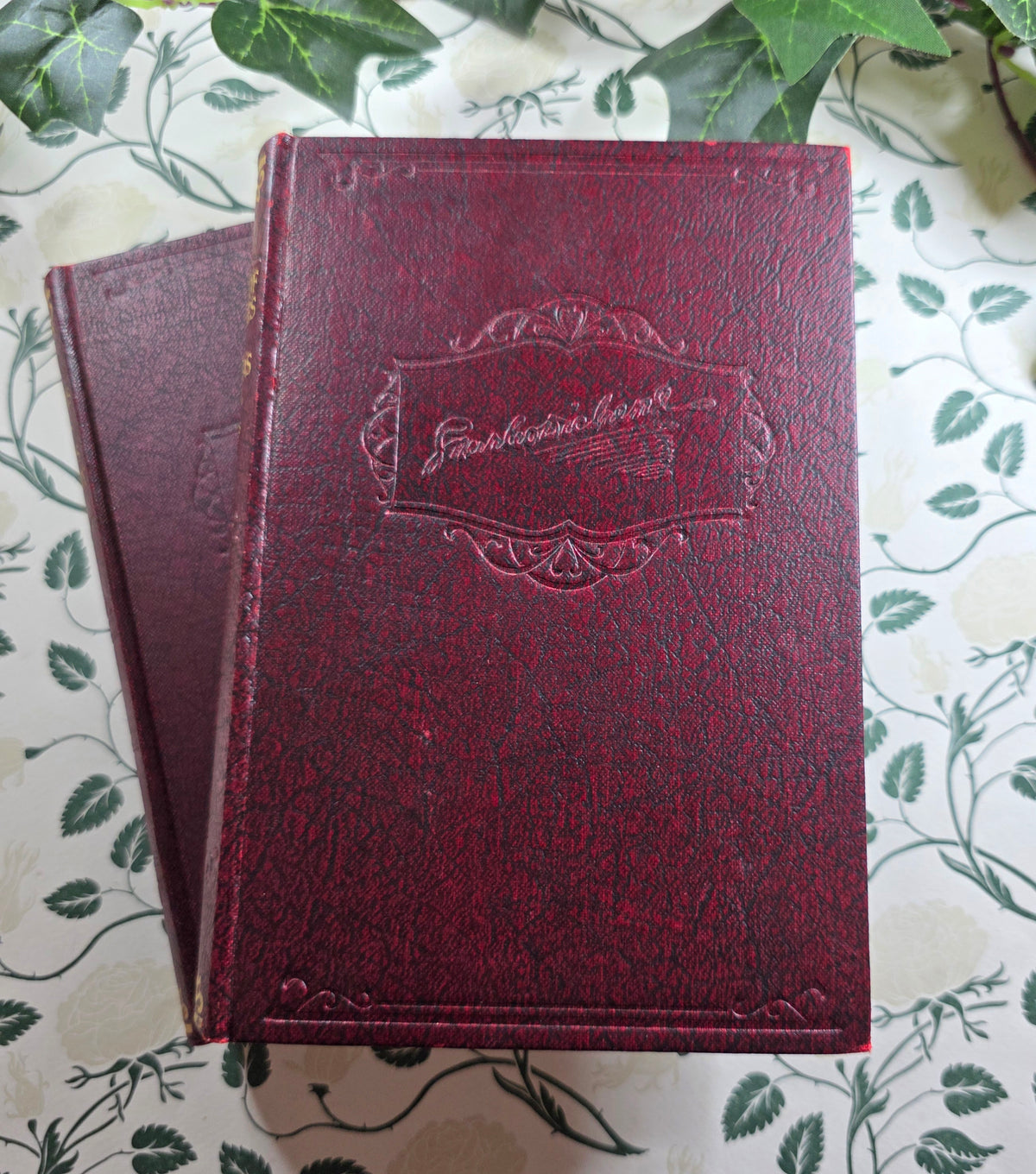 Christmas Books and Stories by Charles Dickens- Vintage Illustrated Two-Volume Set