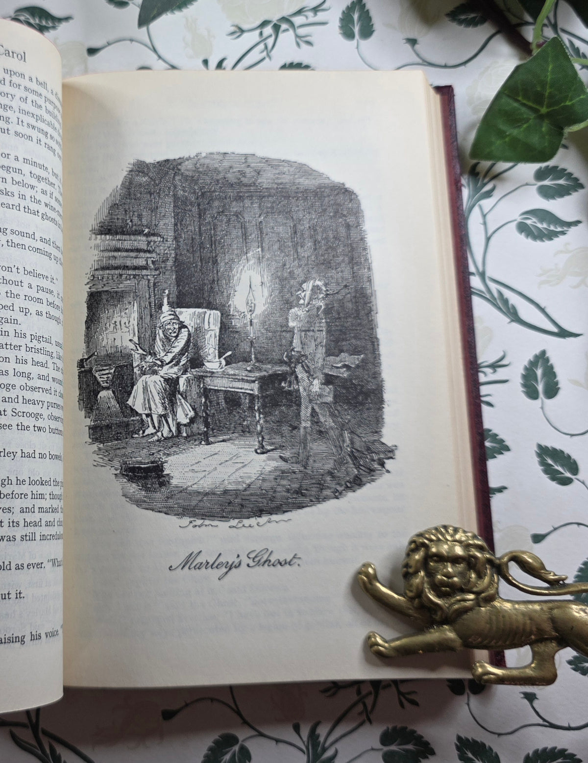Christmas Books and Stories by Charles Dickens- Vintage Illustrated Two-Volume Set